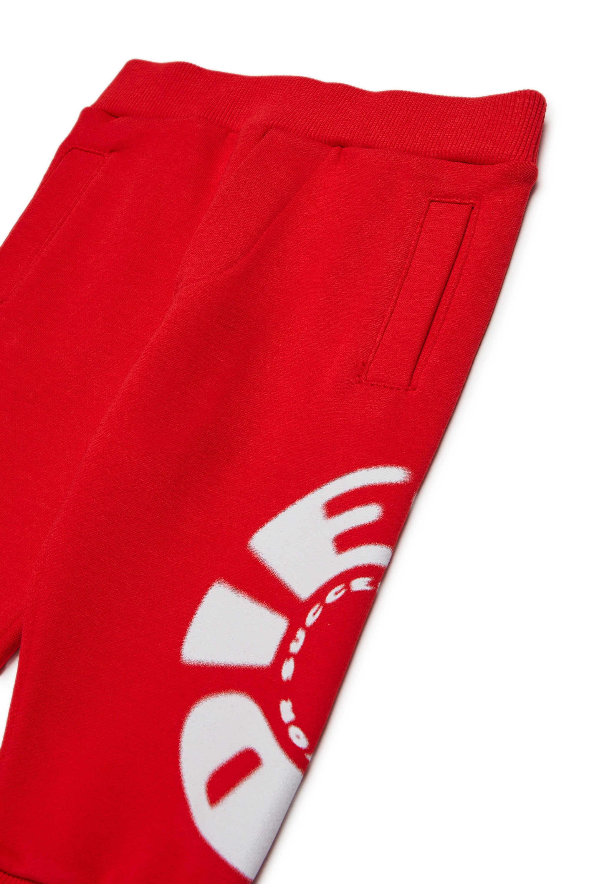Diesel Kreisförmige Maxi-Logo-Joggerhose