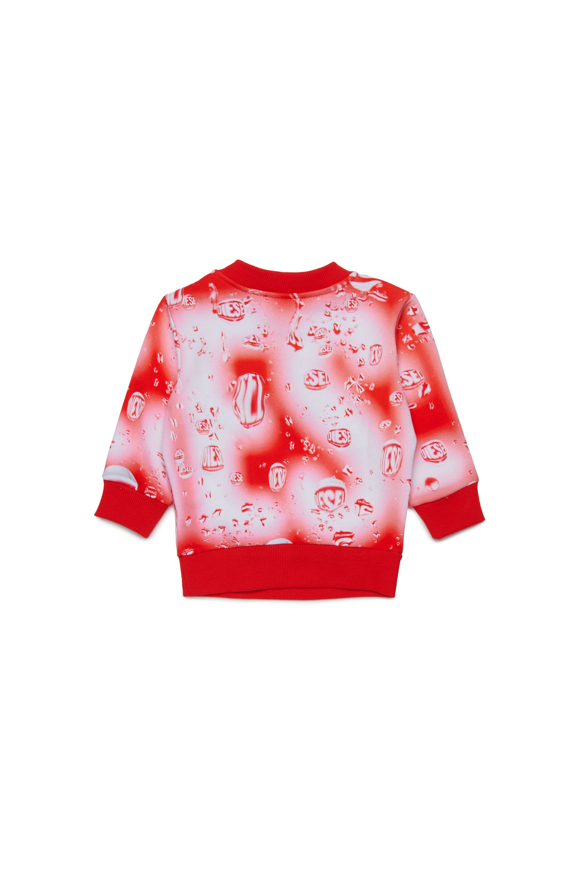 Wassertropfen Diesel Sweatshirt mit Rundhalsausschnitt