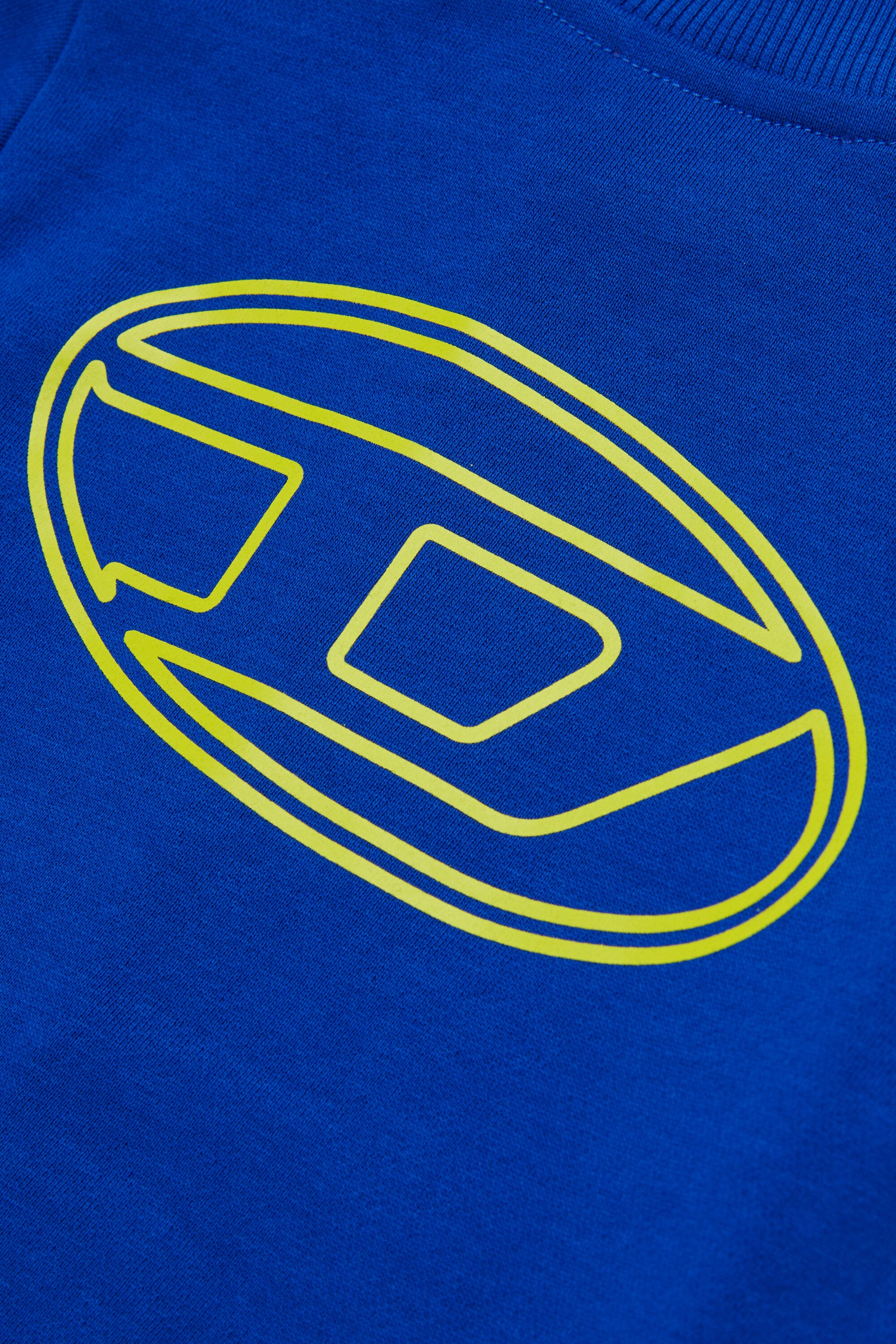 Sweatshirt mit durchgehendem Reißverschluss und Oval D maxi-Logo