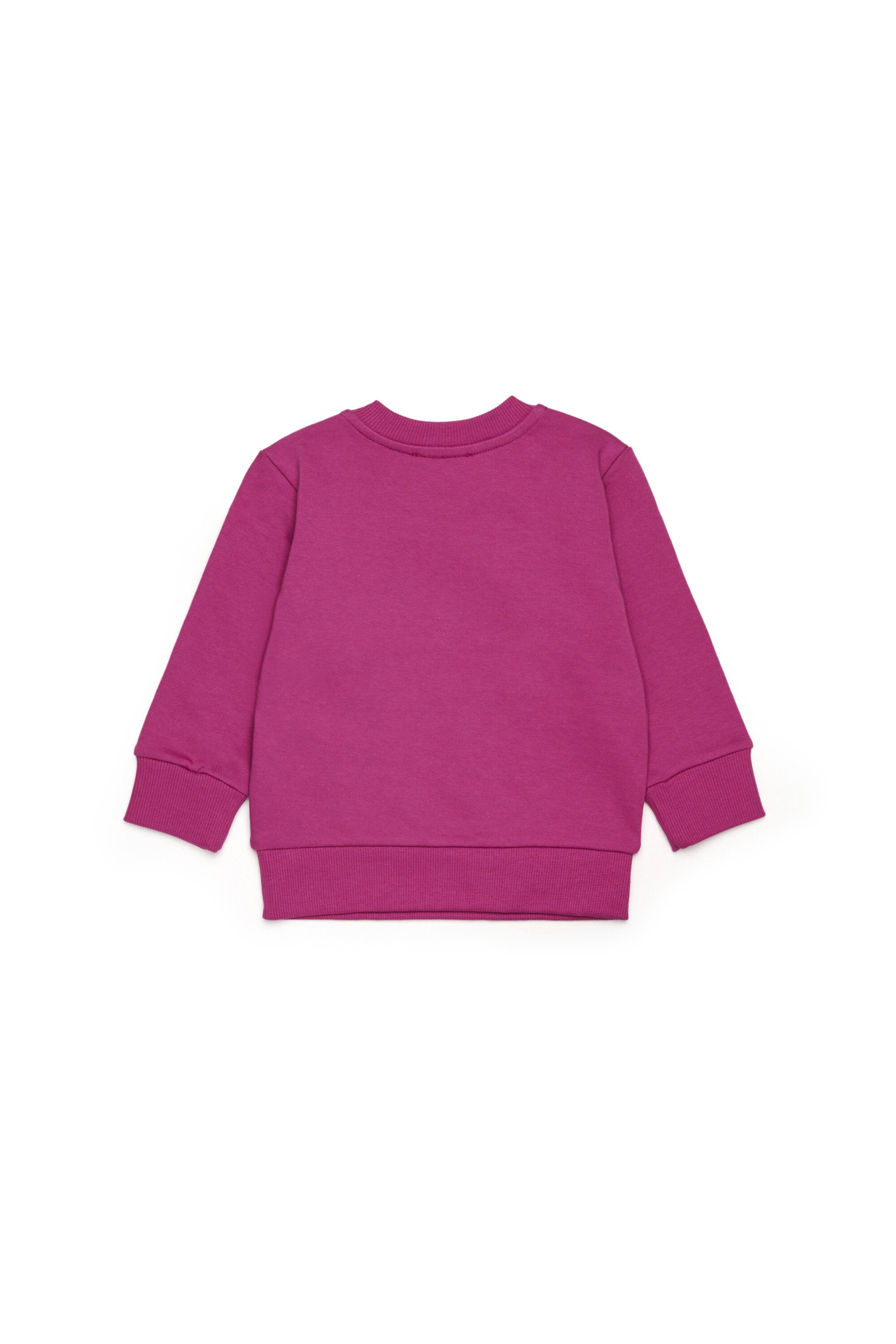 Crew-neck sweatshirt with Oval D maxi logo