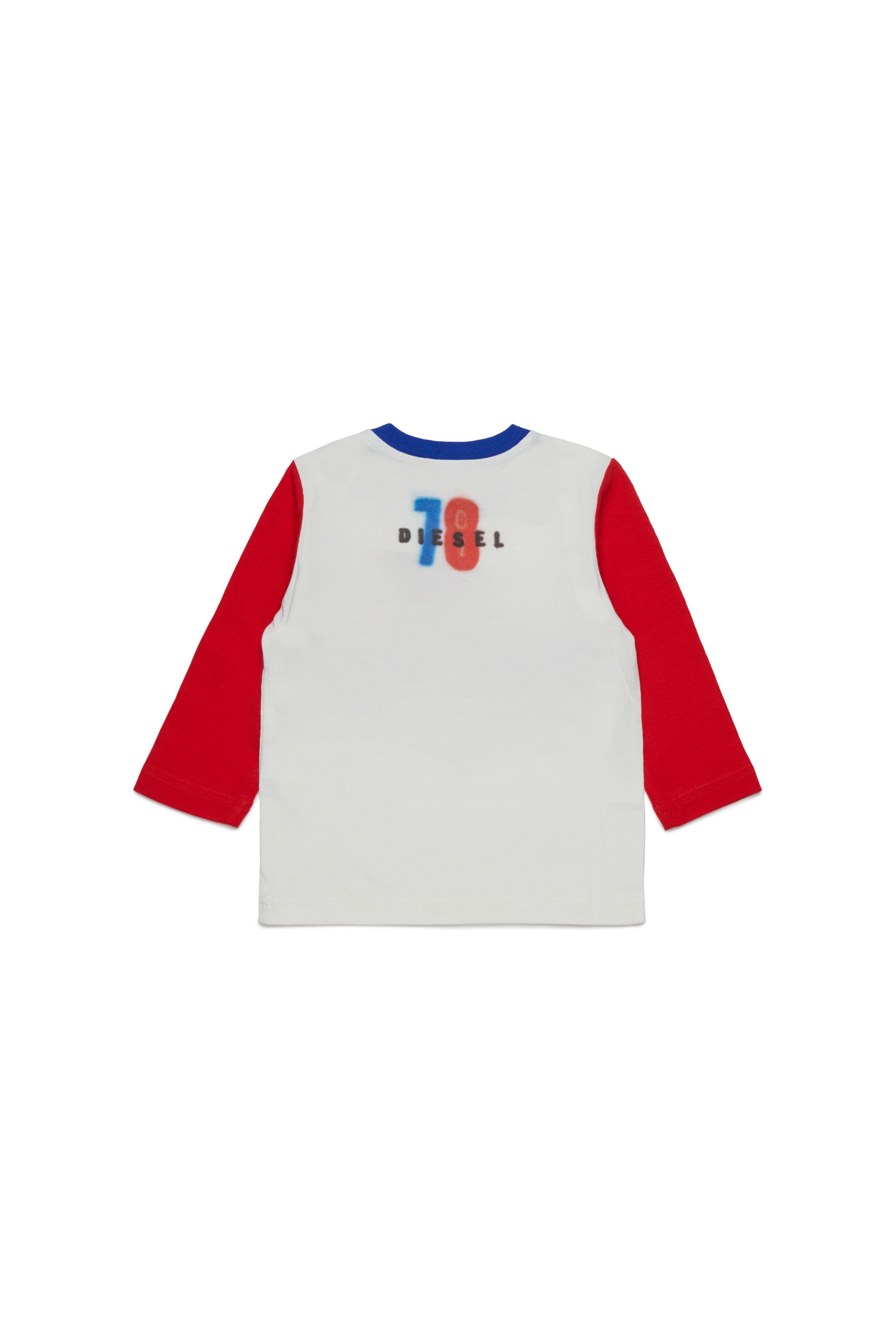 Colorblock jersey T-shirt with Racing graphics