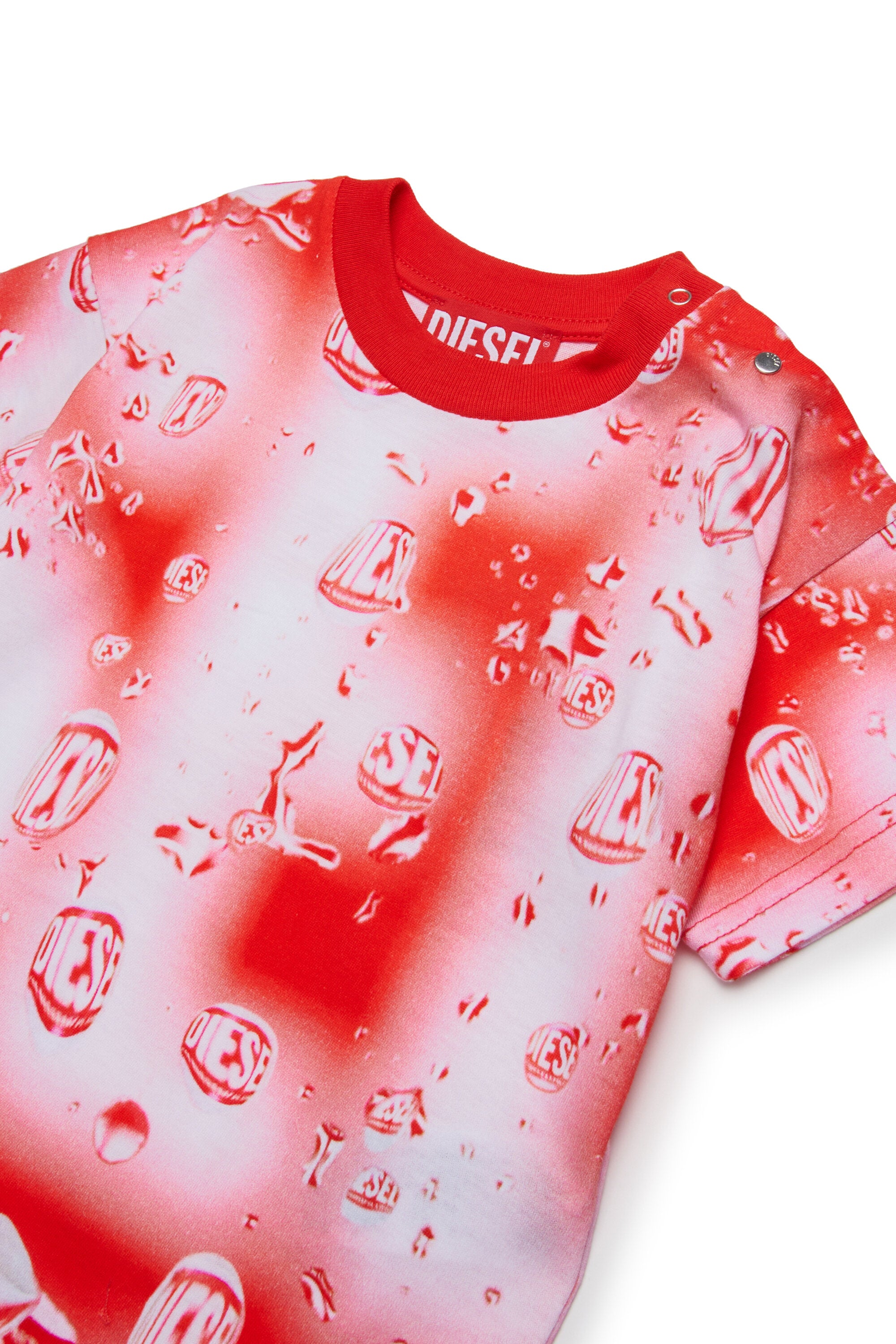 T-shirt in jersey allover Waterdrop Diesel