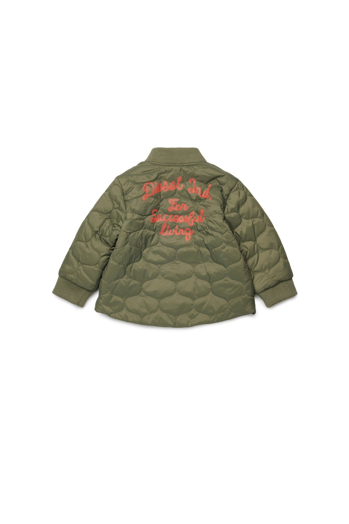 Lightweight padded jacket with printed logo