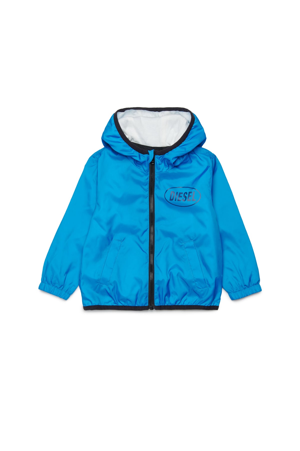 Windjacke mit aufgedrucktem Logo