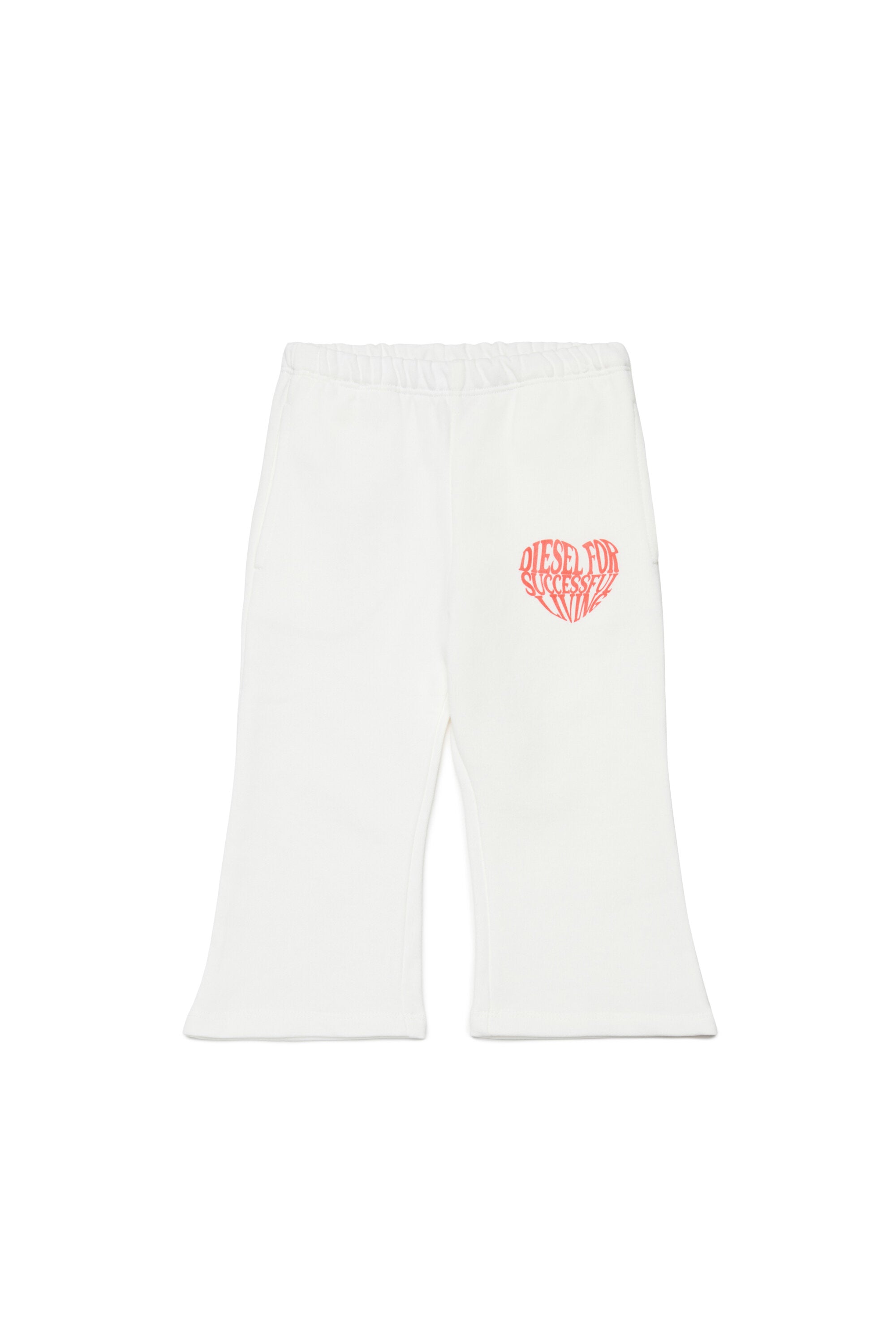 Pantaloni in felpa con logo a cuore