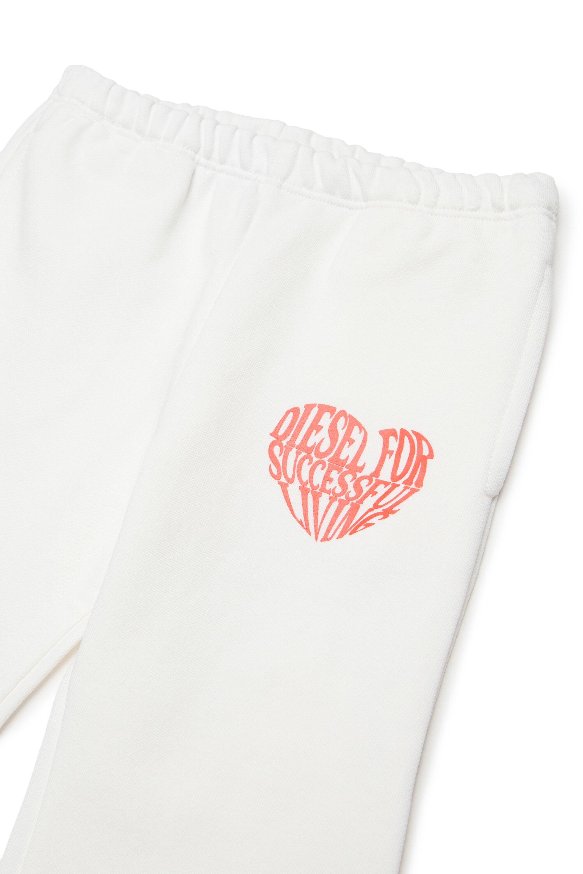 Pantaloni in felpa con logo a cuore