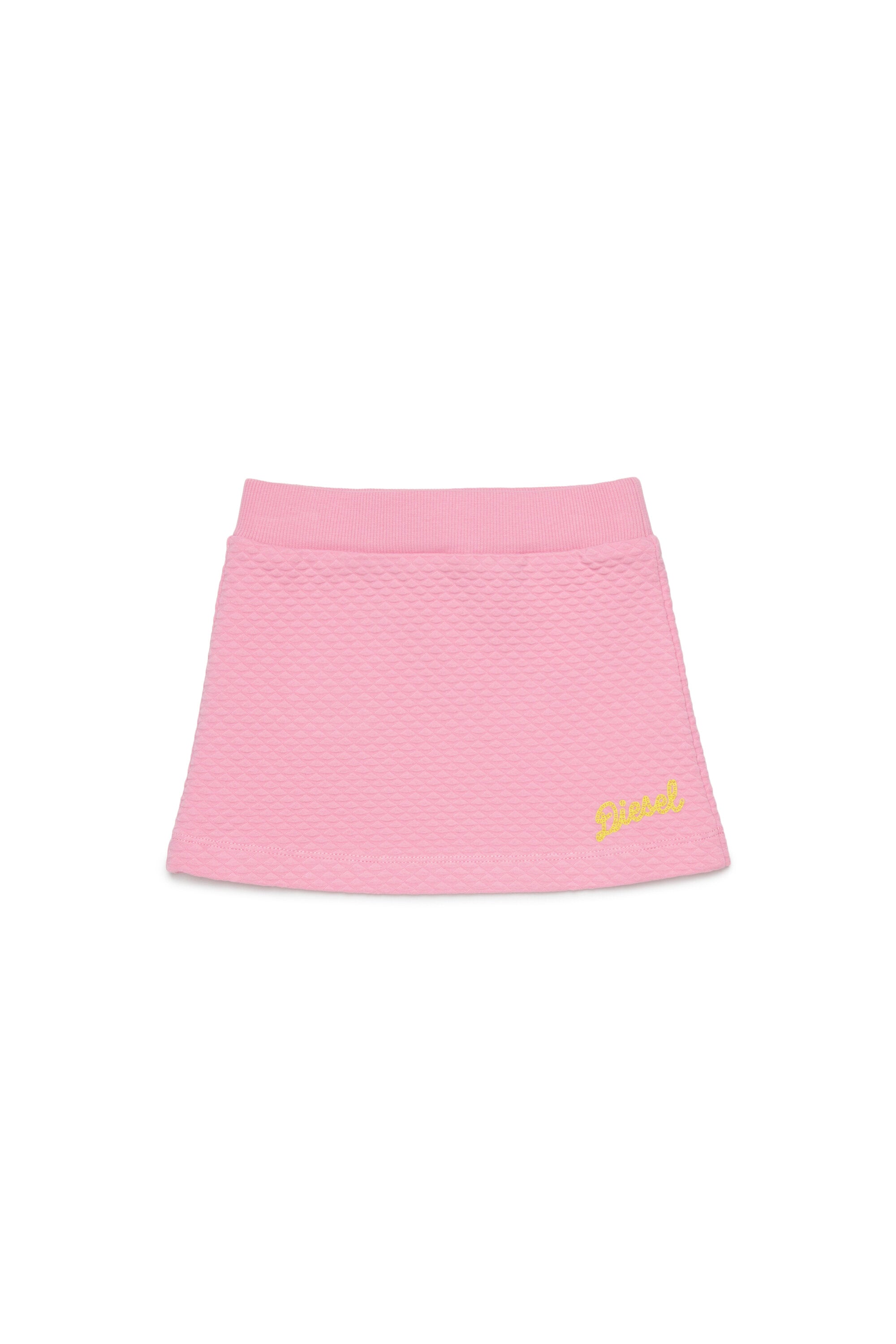 Mini skirt with logo