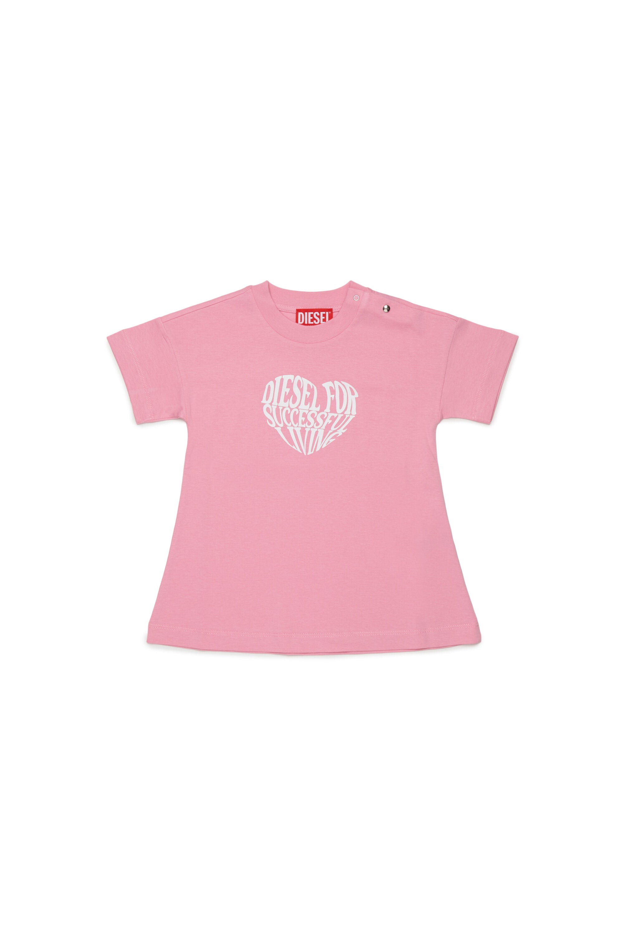 T-Shirt-Kleid mit Logo