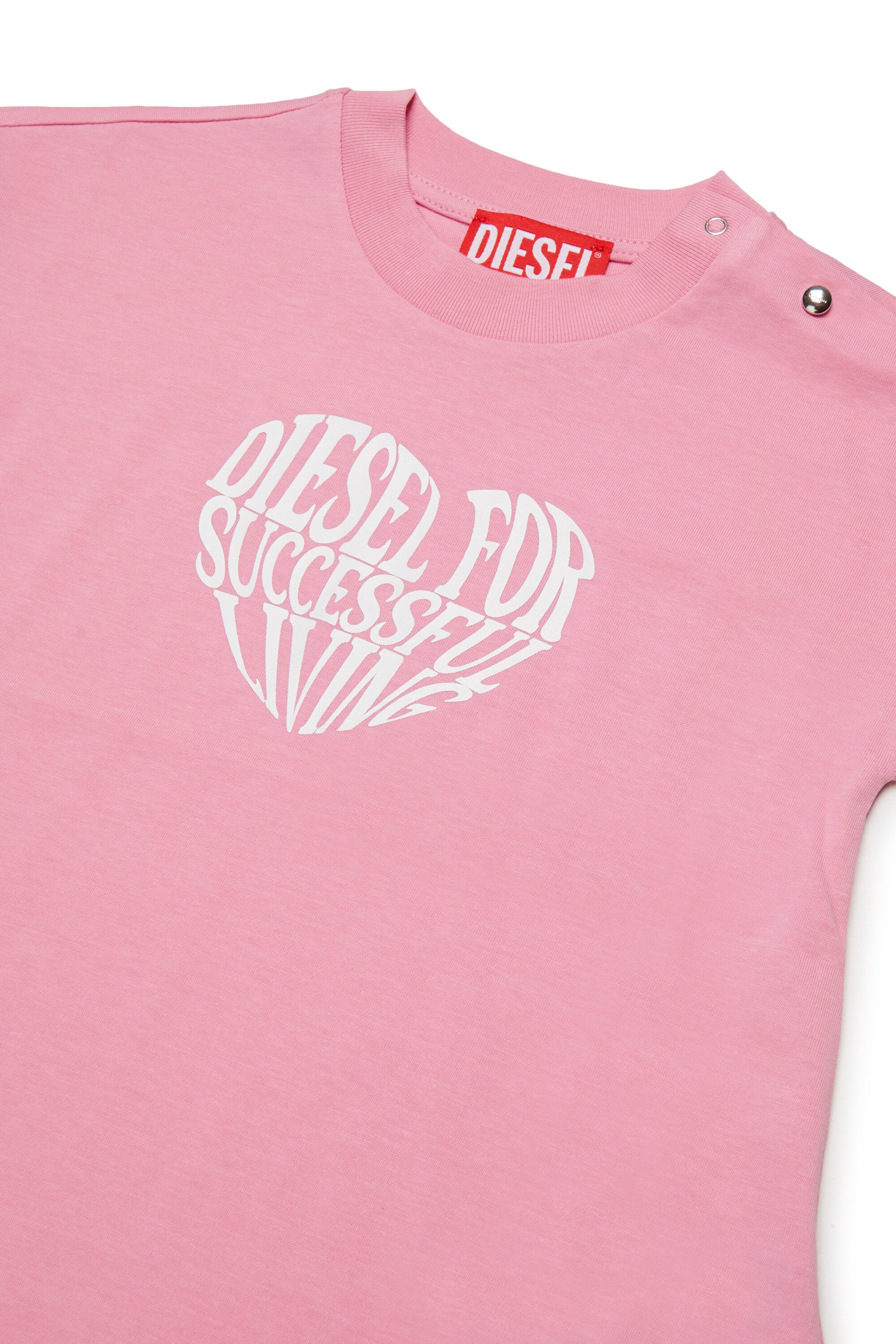 T-Shirt-Kleid mit Logo