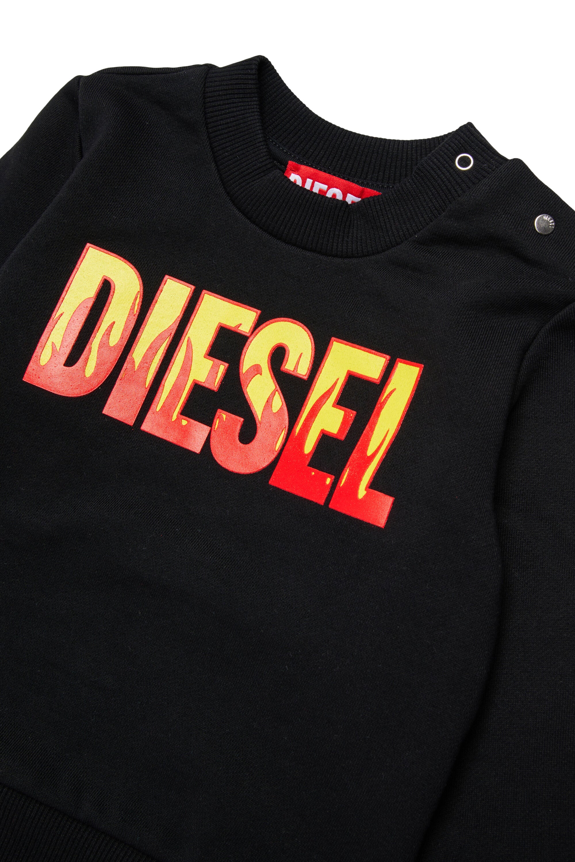 Rundhals-Sweatshirt mit Logo