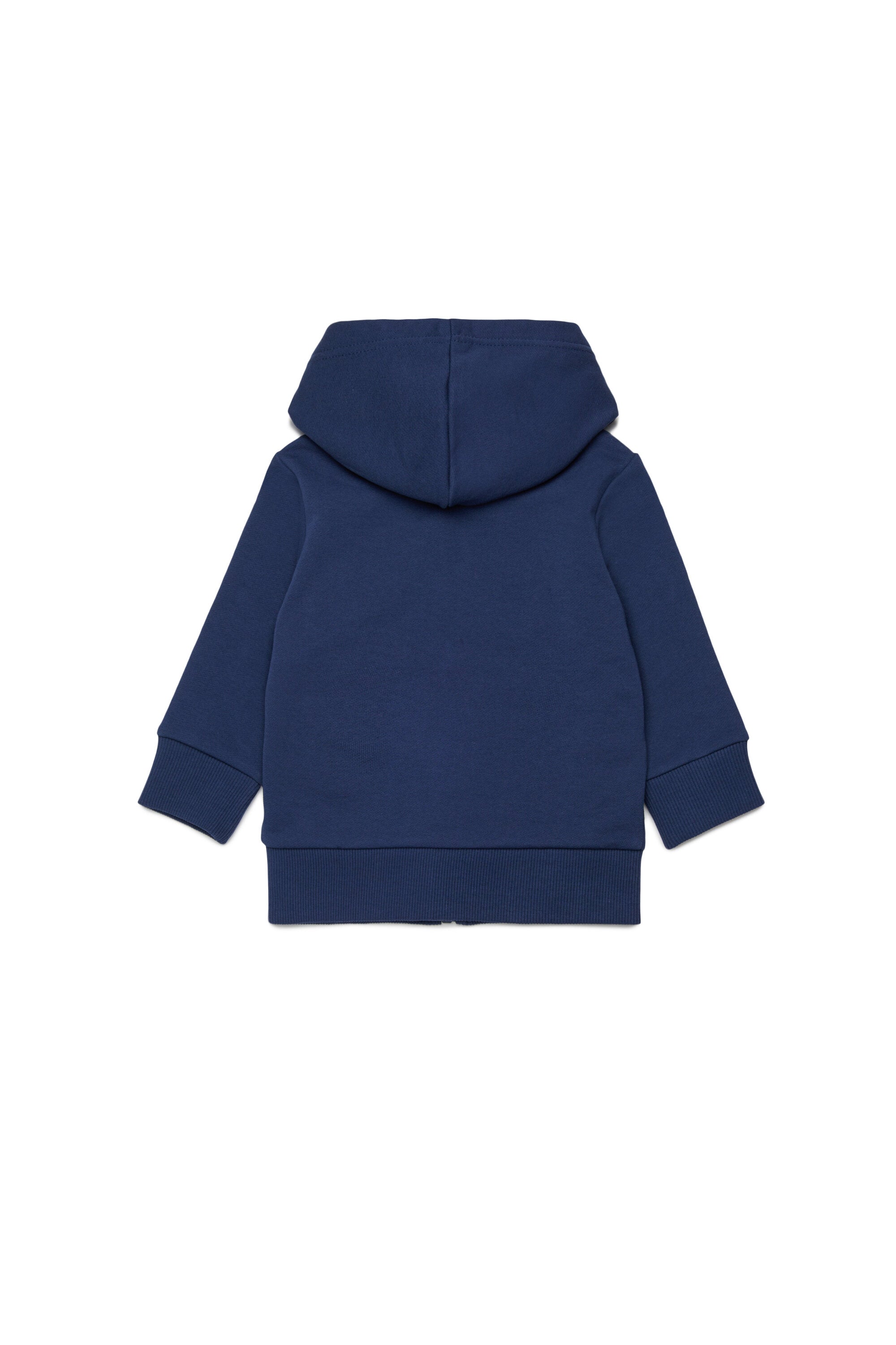Zip-Sweatshirt mit Logo auf der Brust