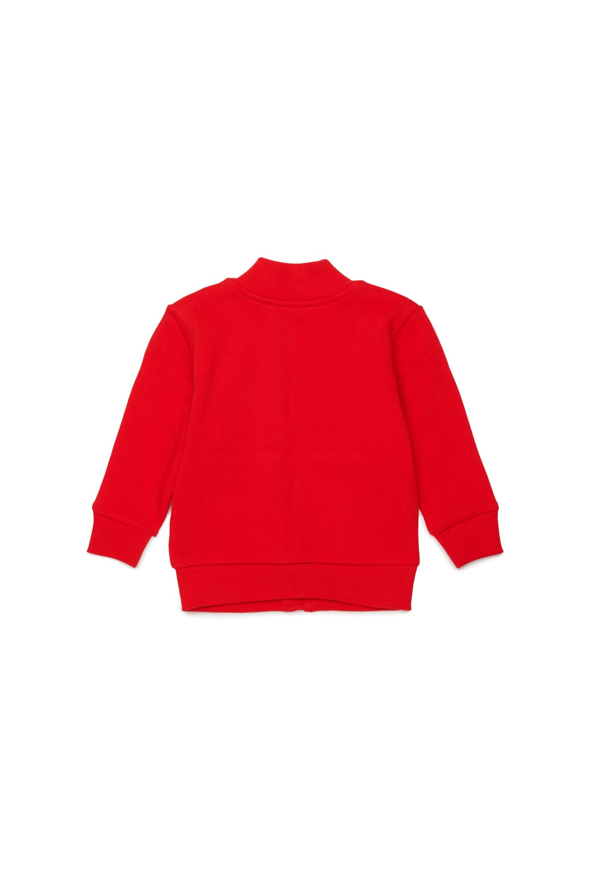 Sweatshirt mit durchgehendem Reißverschluss und Logo