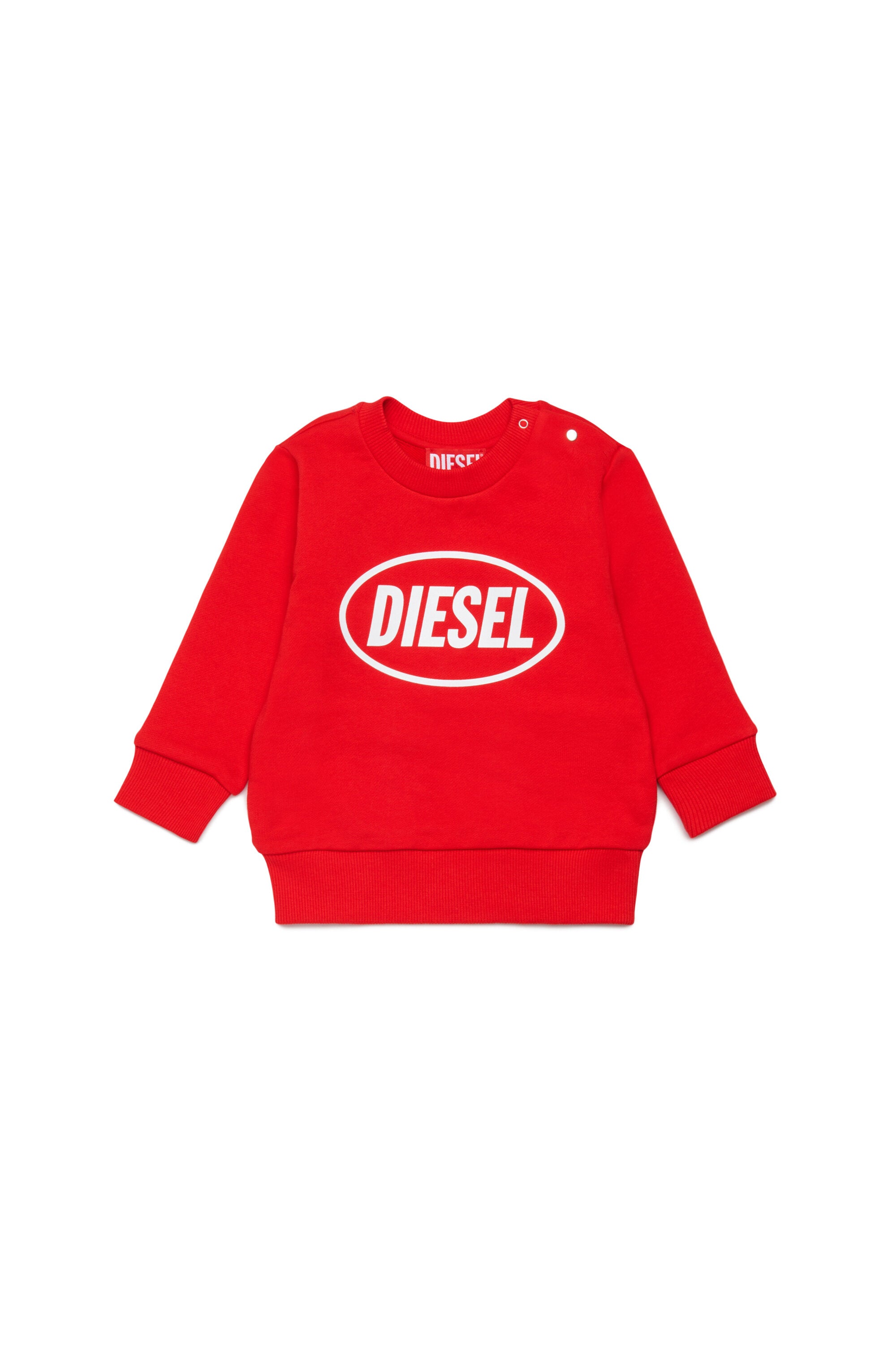Rundhals-Sweatshirt mit Logo