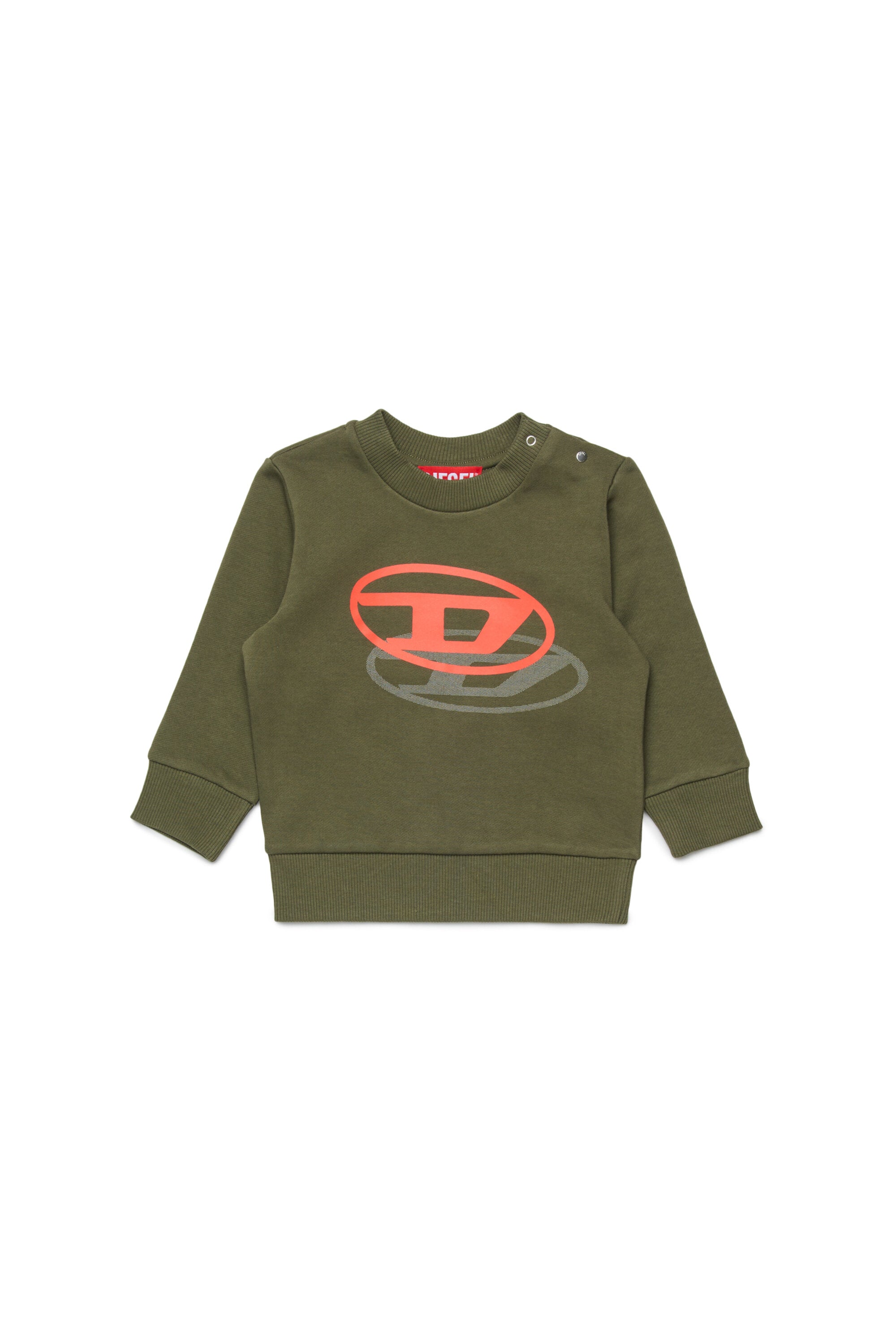 Rundhals-Sweatshirt mit Logo