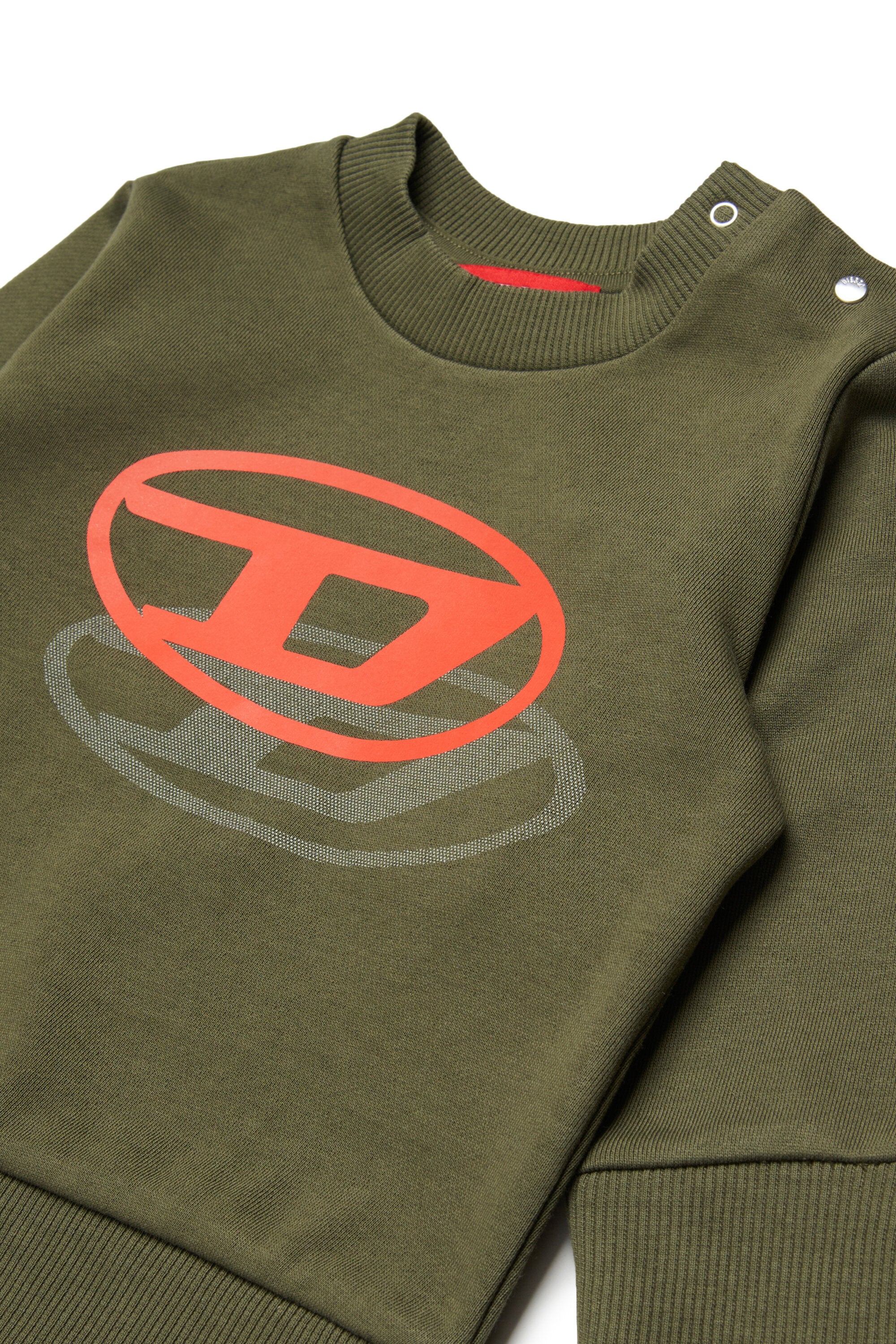 Rundhals-Sweatshirt mit Logo