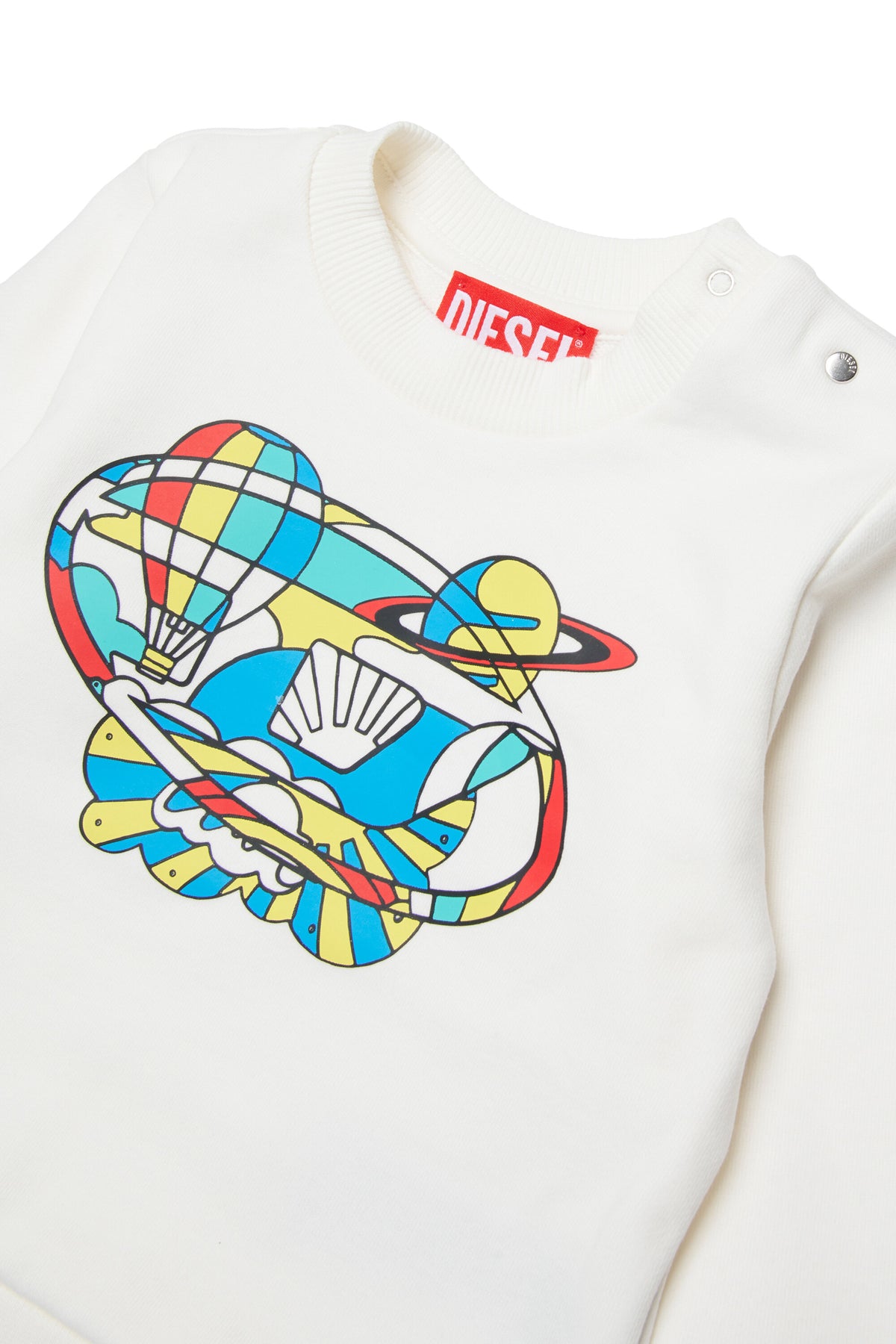 Sweatshirt mit Rundhalsausschnitt und Logo