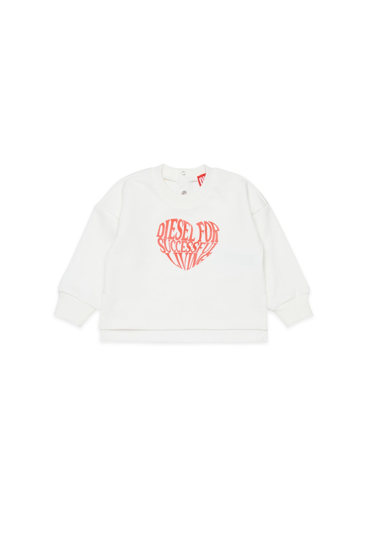 Sweatshirt à col rond avec logo