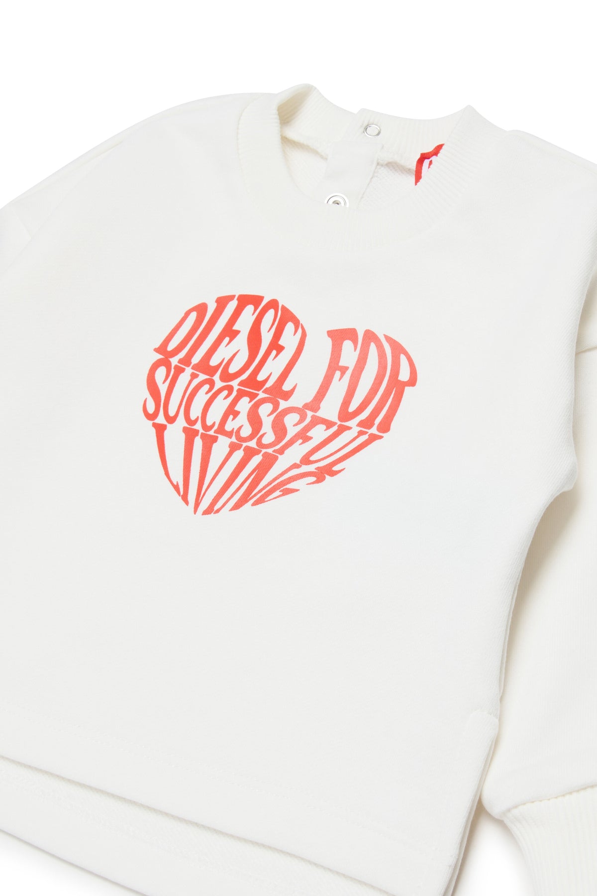 Sweatshirt à col rond avec logo