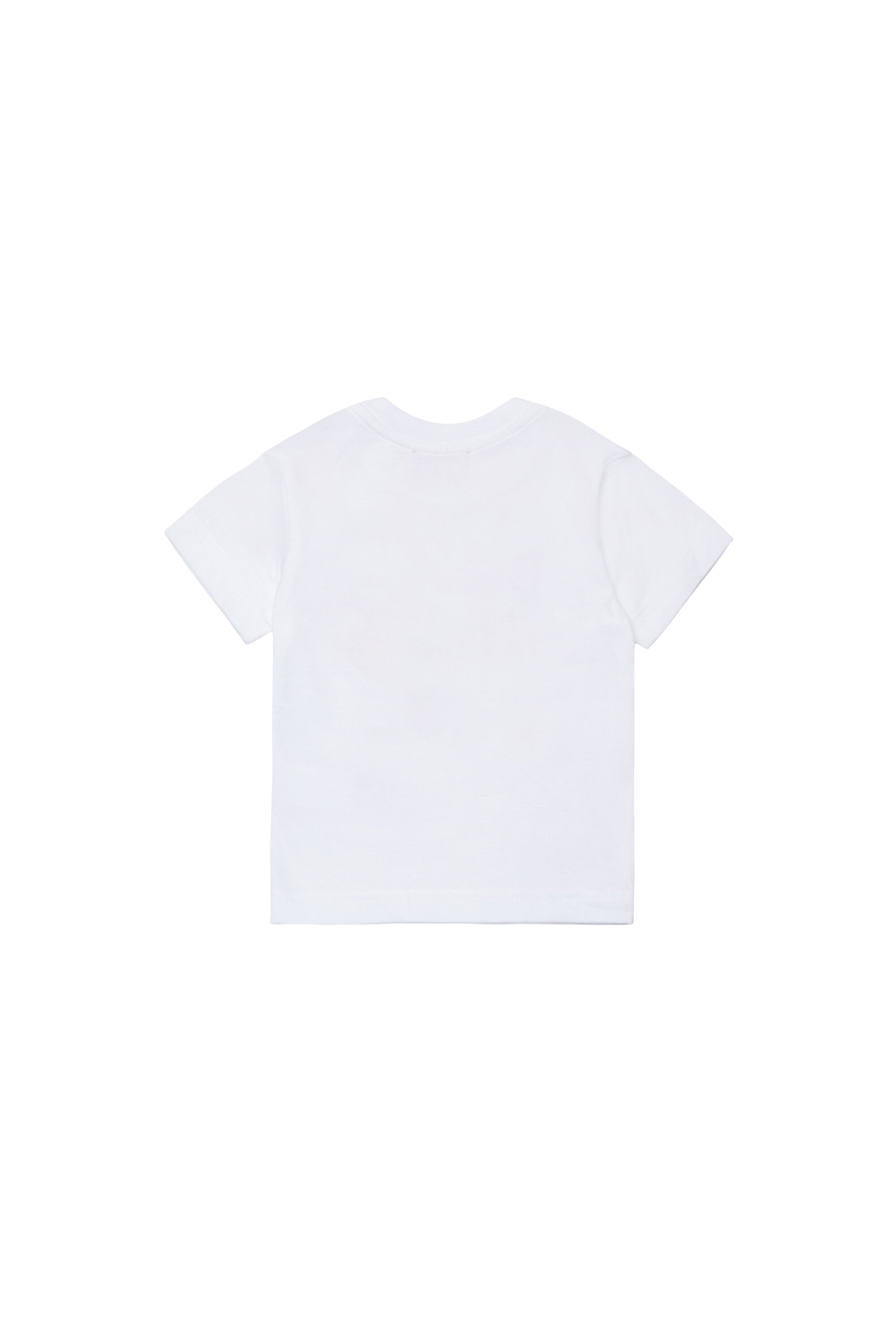 T-Shirt mit aufgedrucktem Logo auf der Vorderseite