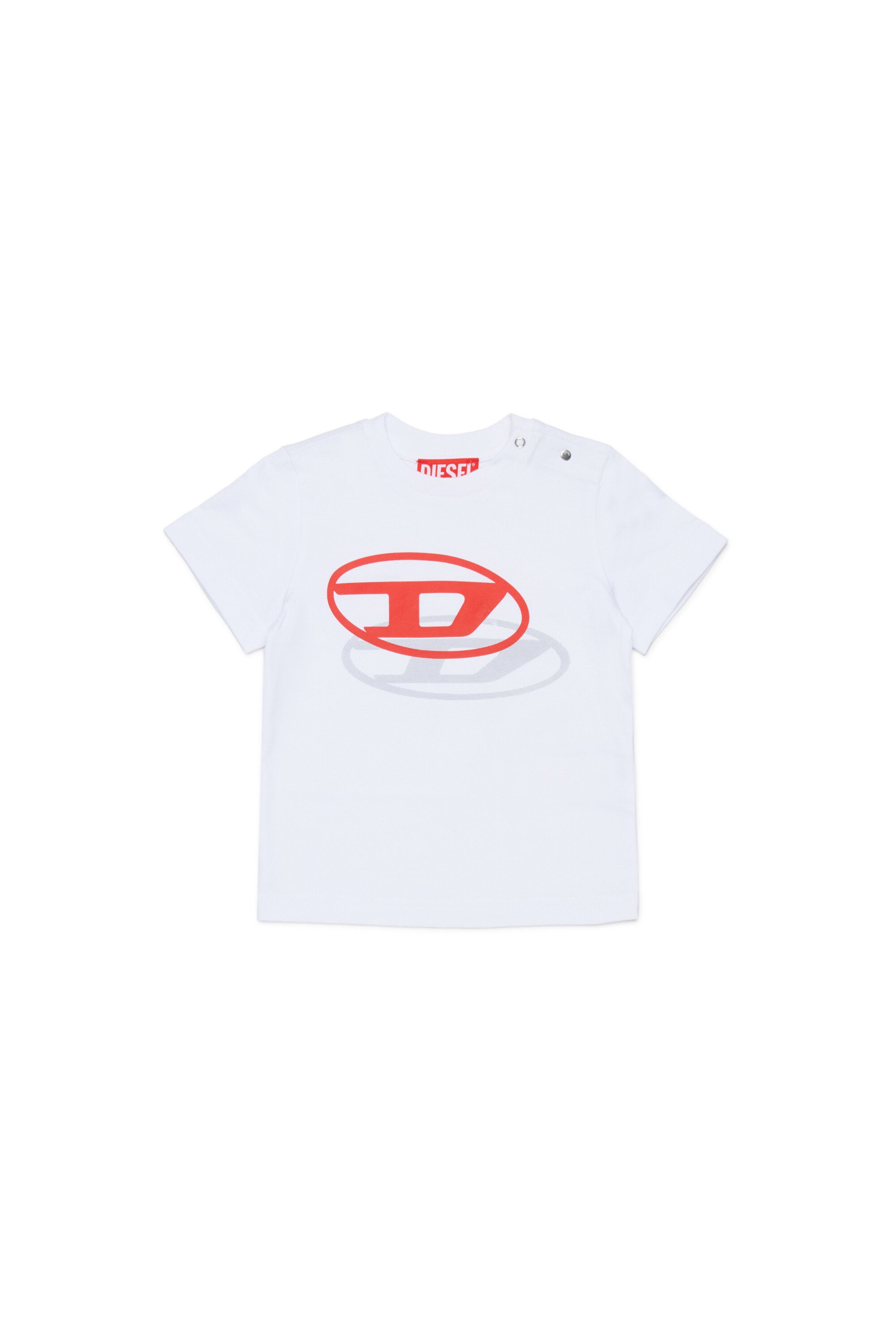 T-shirt con logo Oval D dinamico