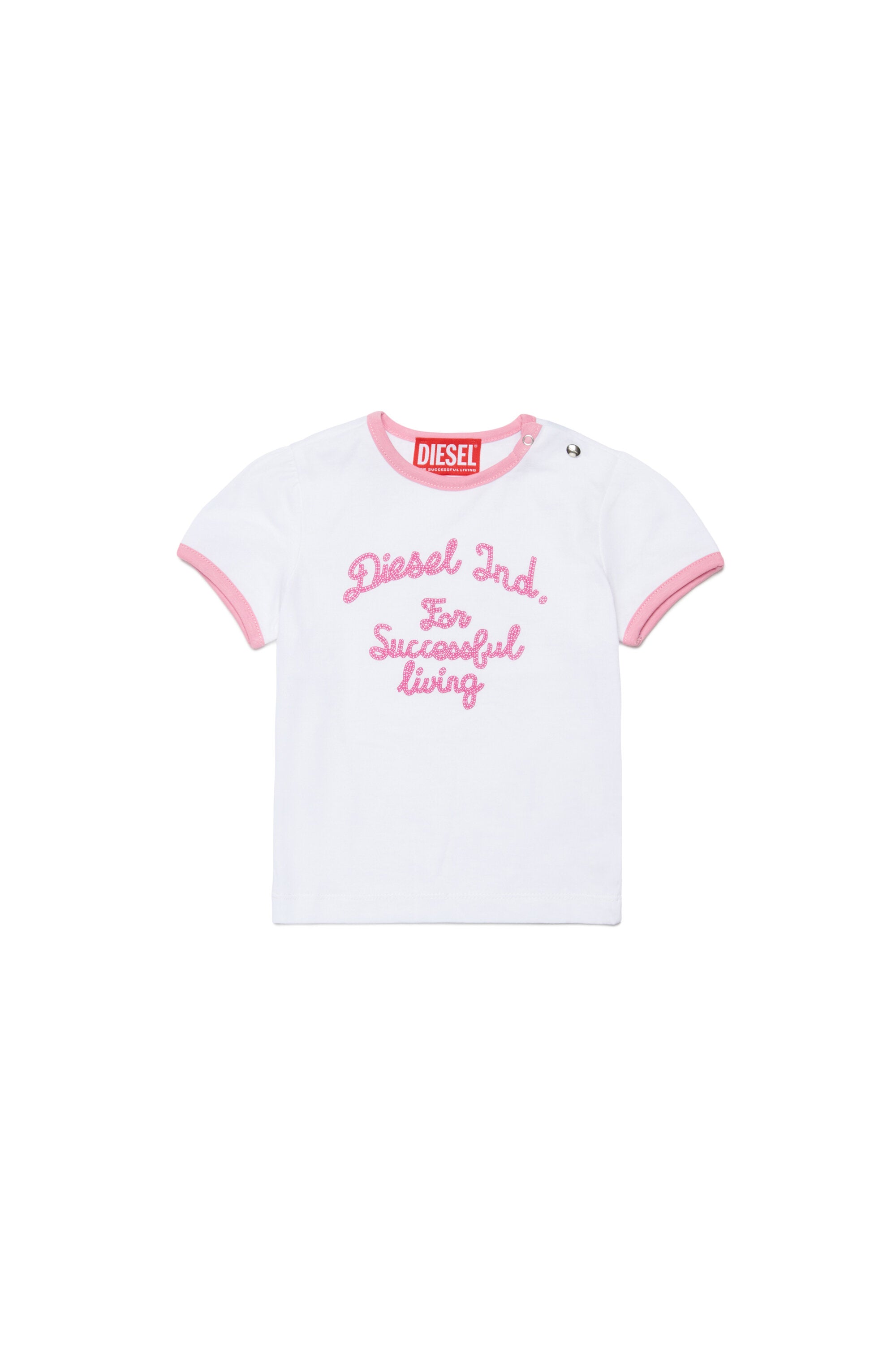 T-shirt con logo sul petto