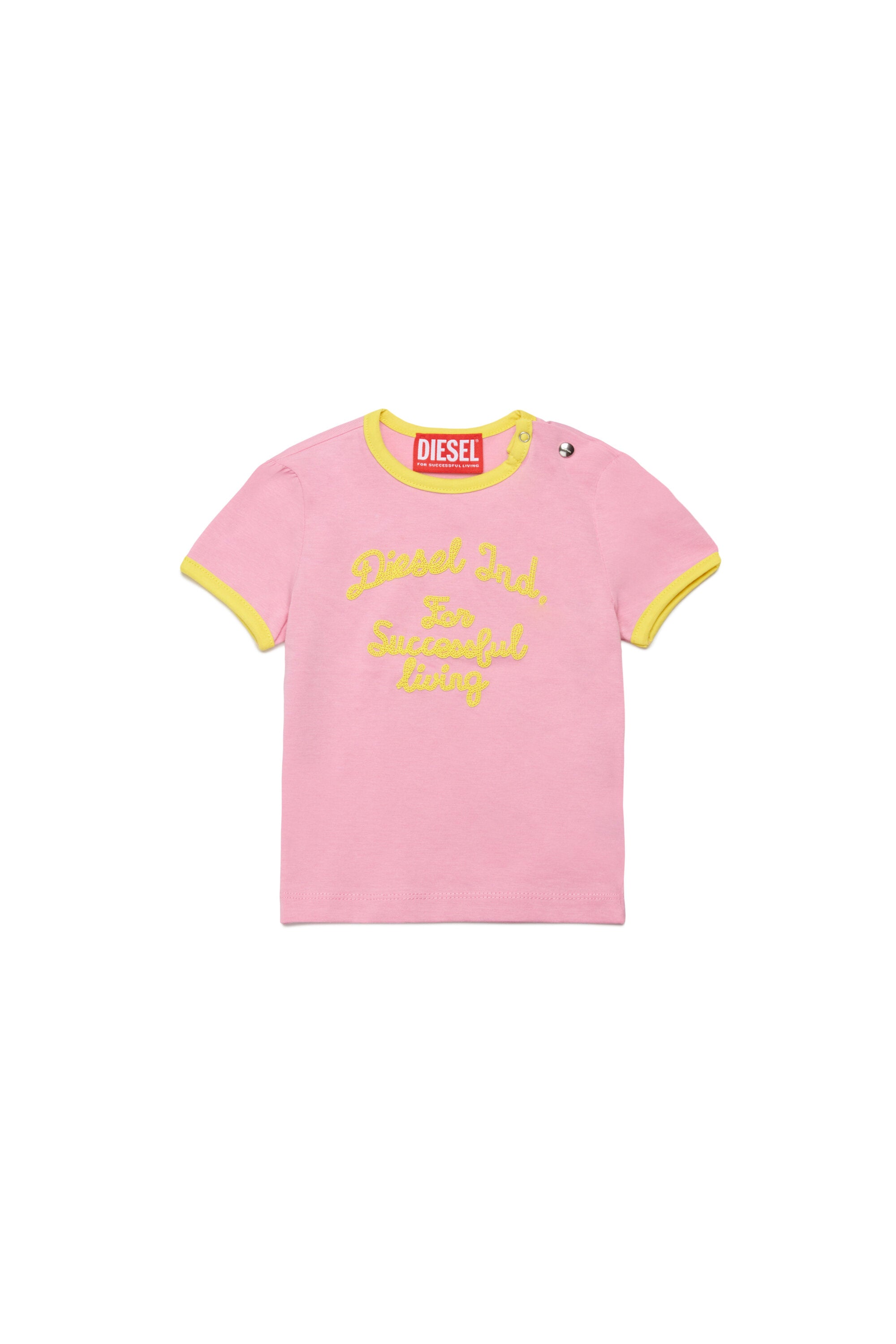 T-Shirt mit Logo auf der Brust