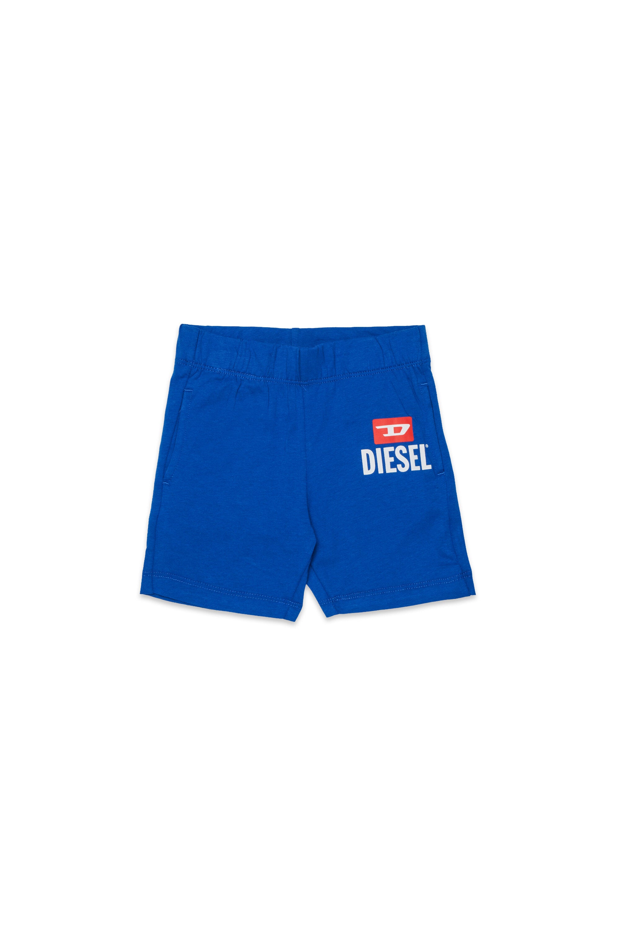 Shorts in felpa con logo
