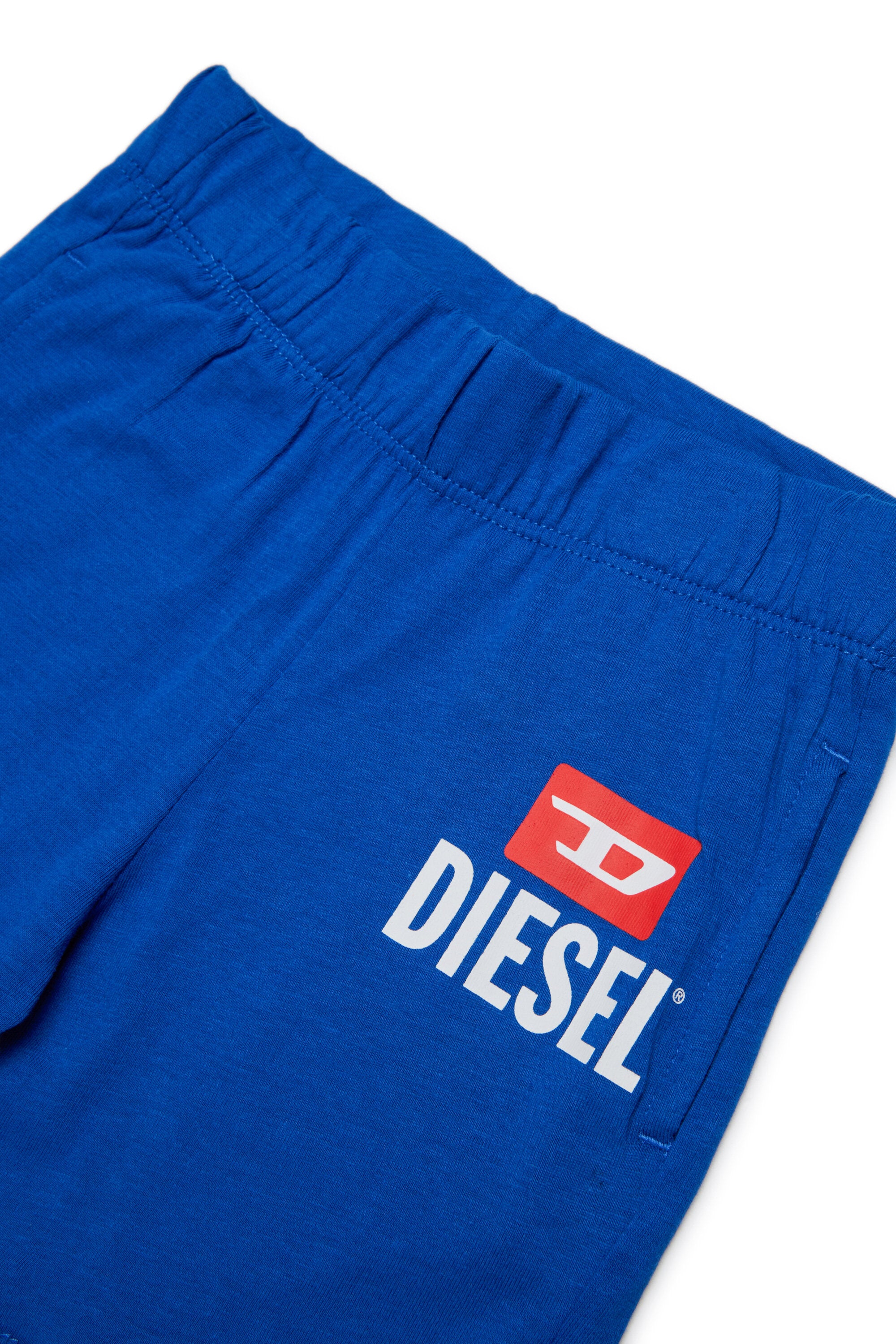 Shorts in felpa con logo