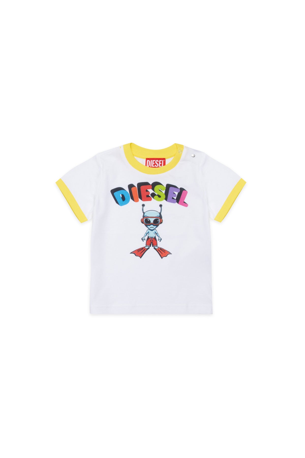 Camiseta con logo y motivo frontal