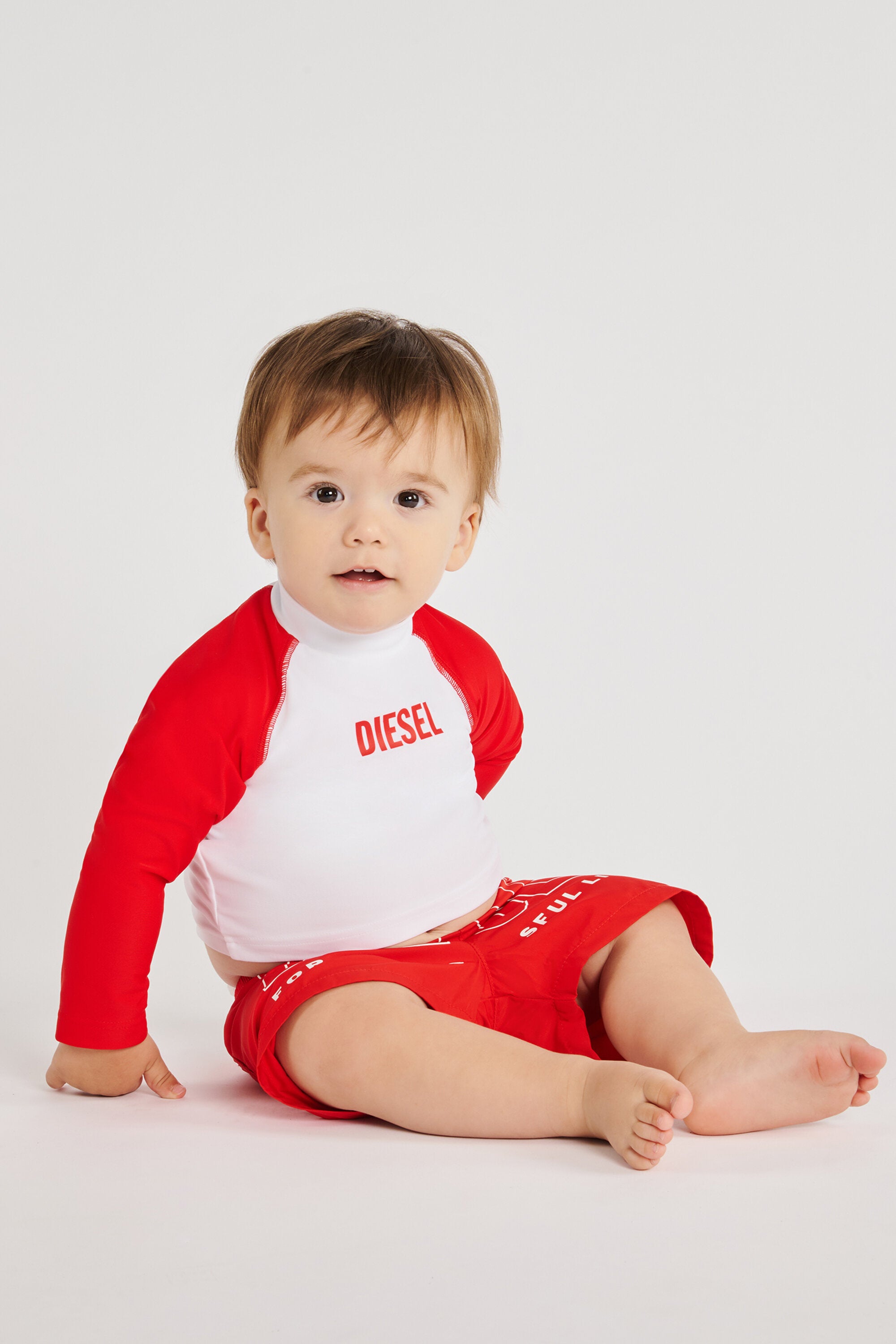 T-shirt maniche lunghe con logo