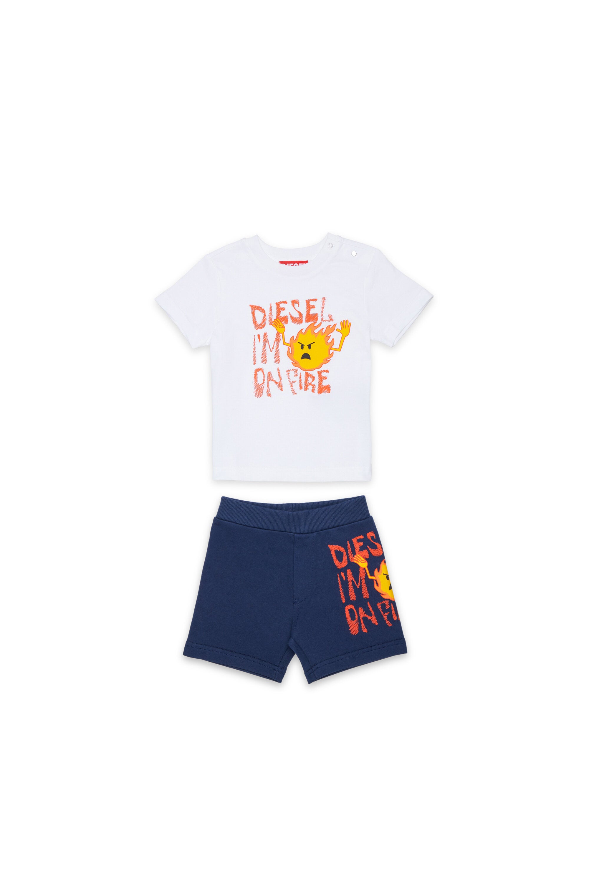 Set tuta con logo e stampa