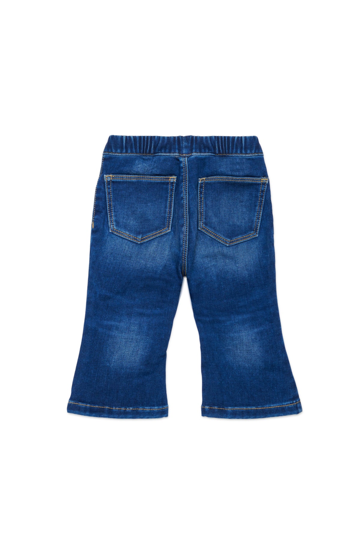 Jeans corte bootcut azul medio