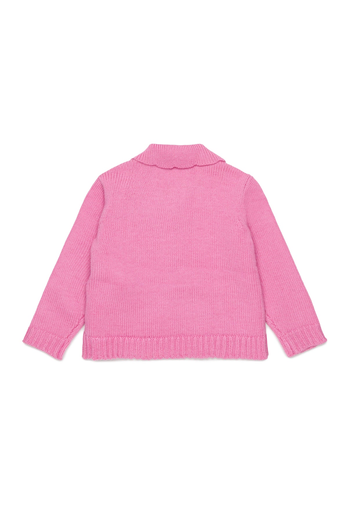 Cardigan in maglia con logo