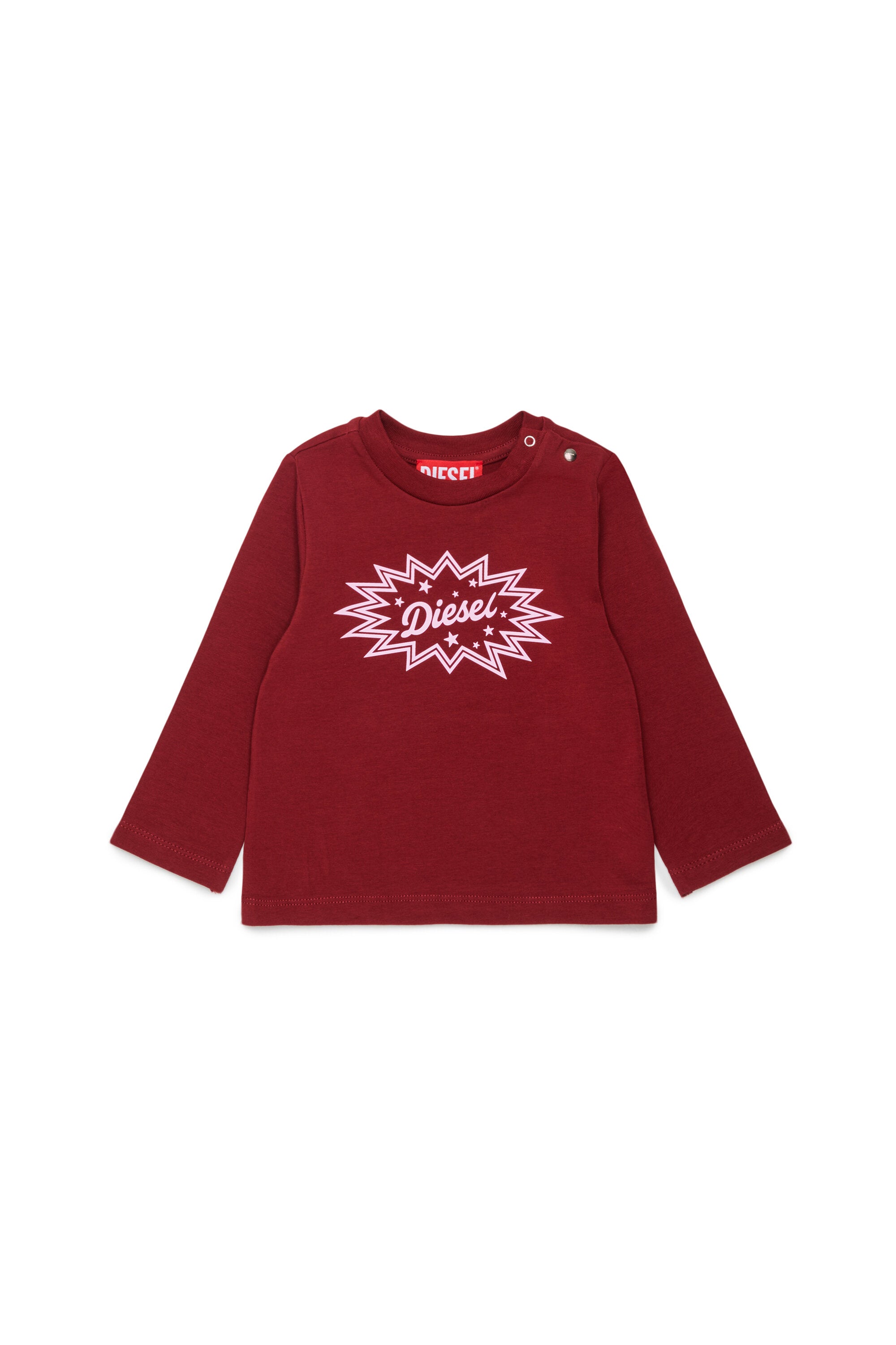 T-shirt maniche lunghe con logo