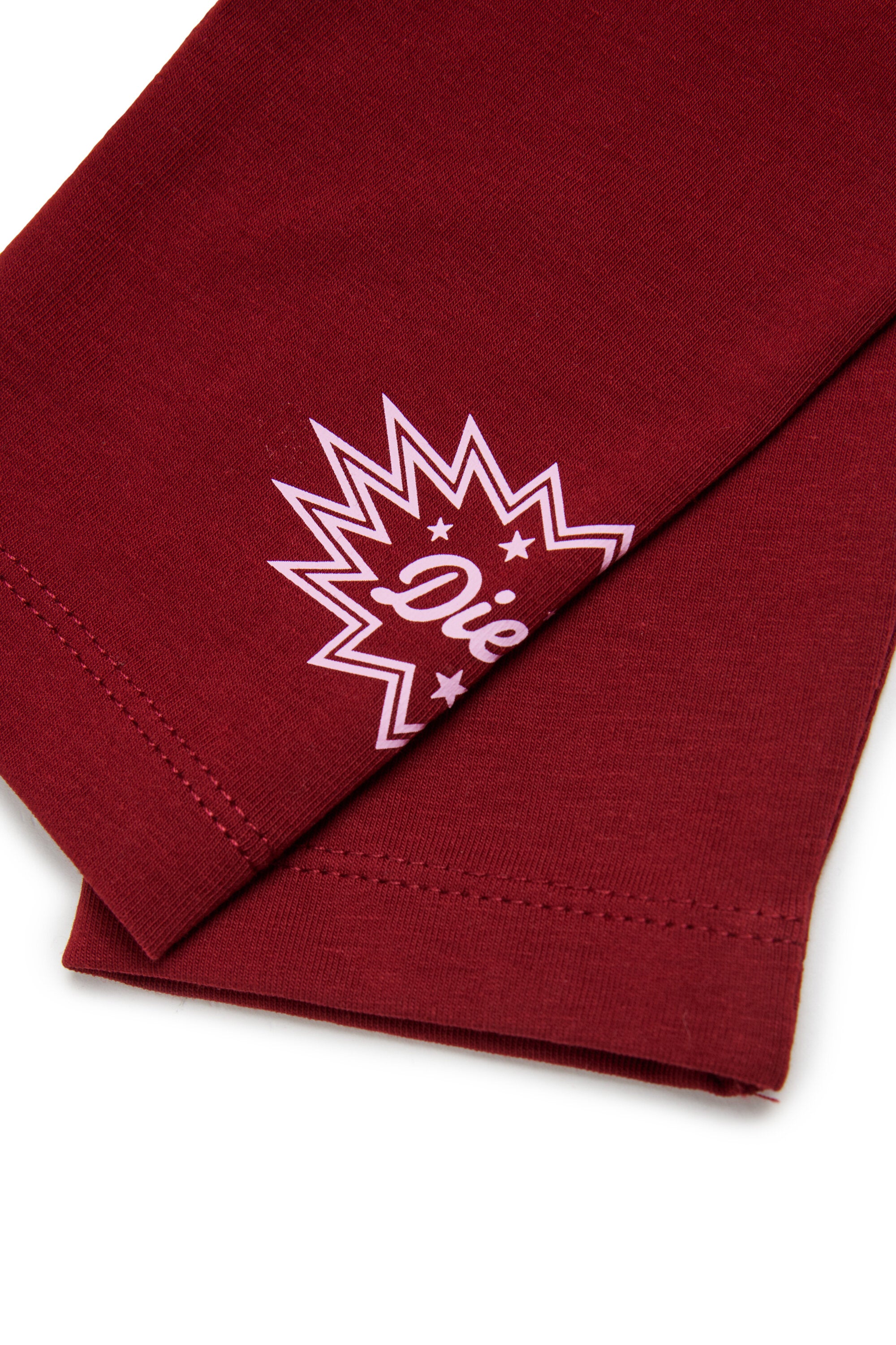 Pantalon en maille avec logo
