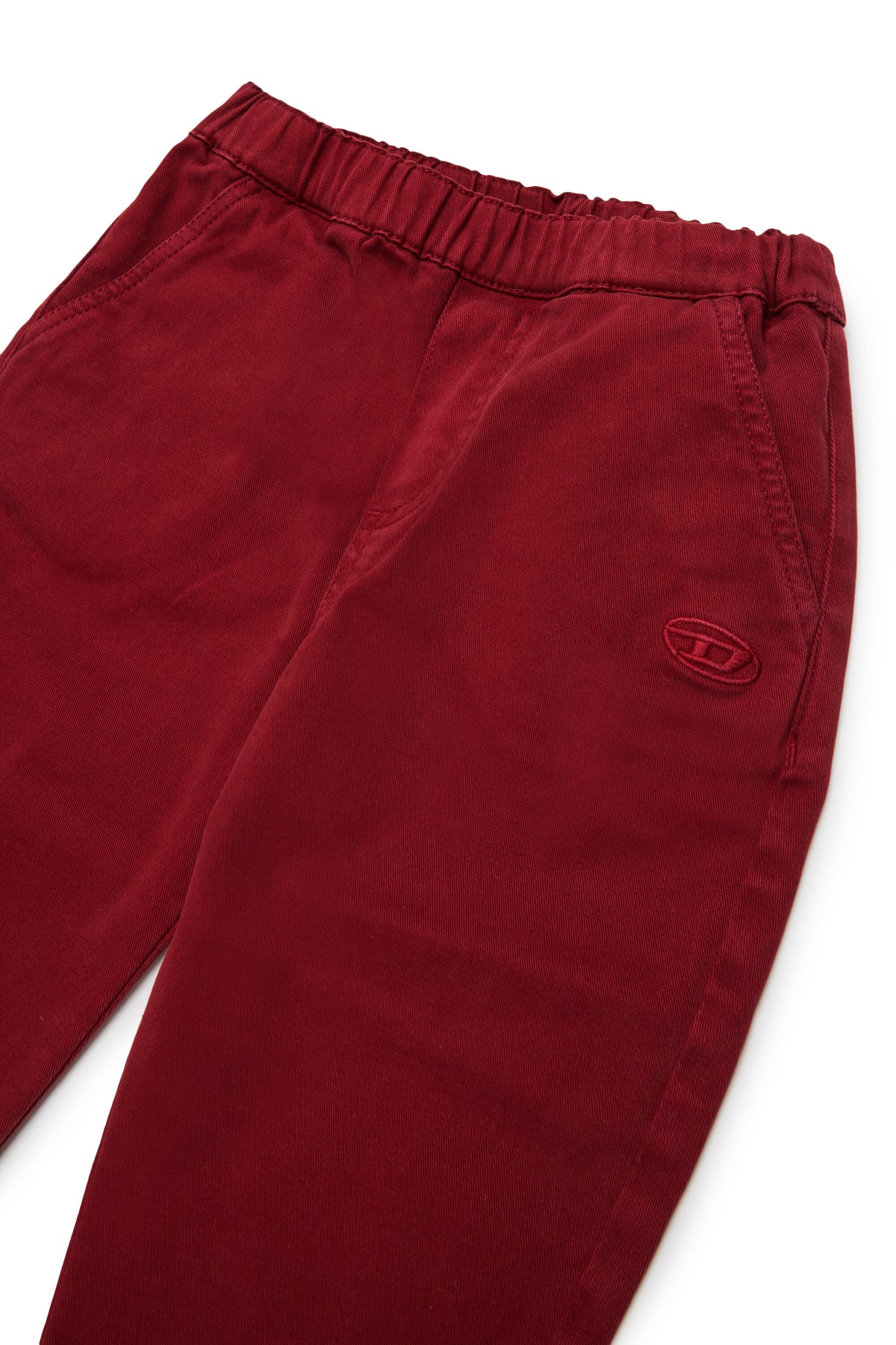 Chinohose mit Logo