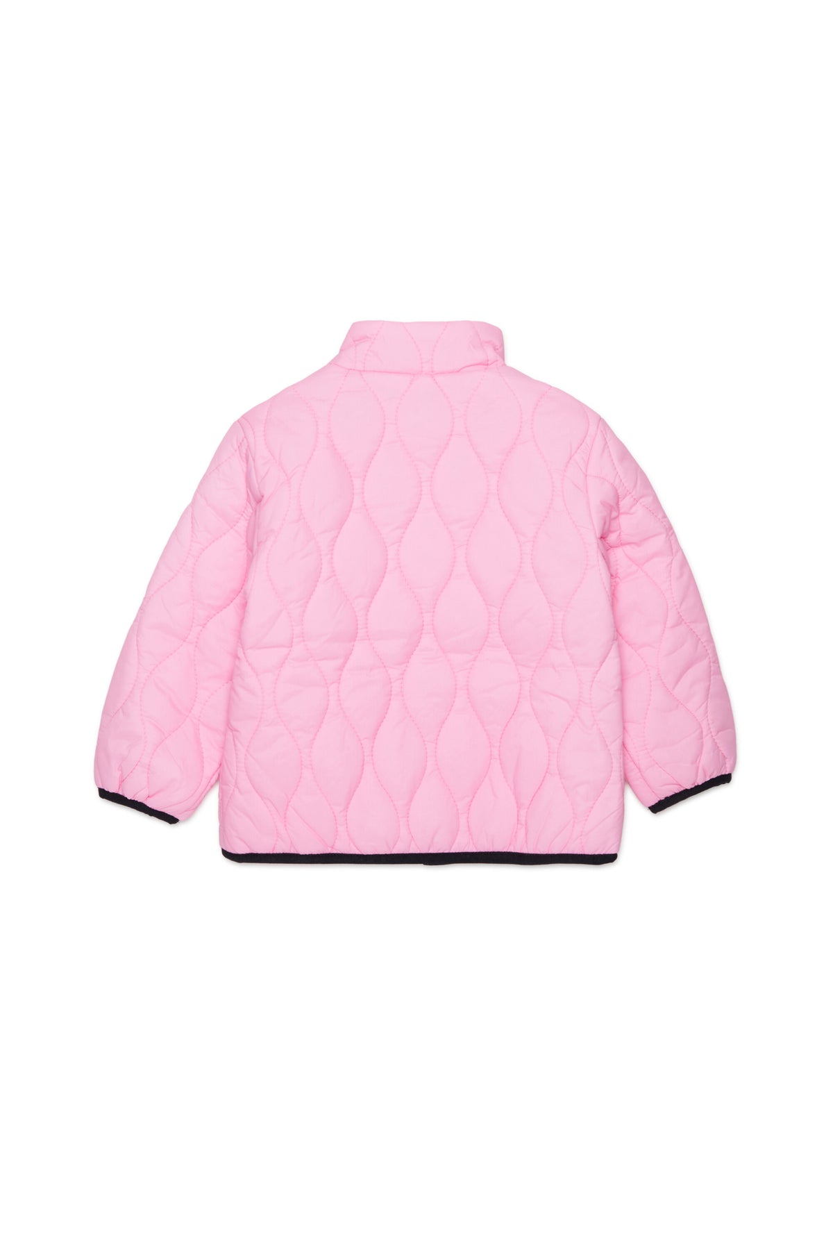 Chaqueta acolchada con logo estampado