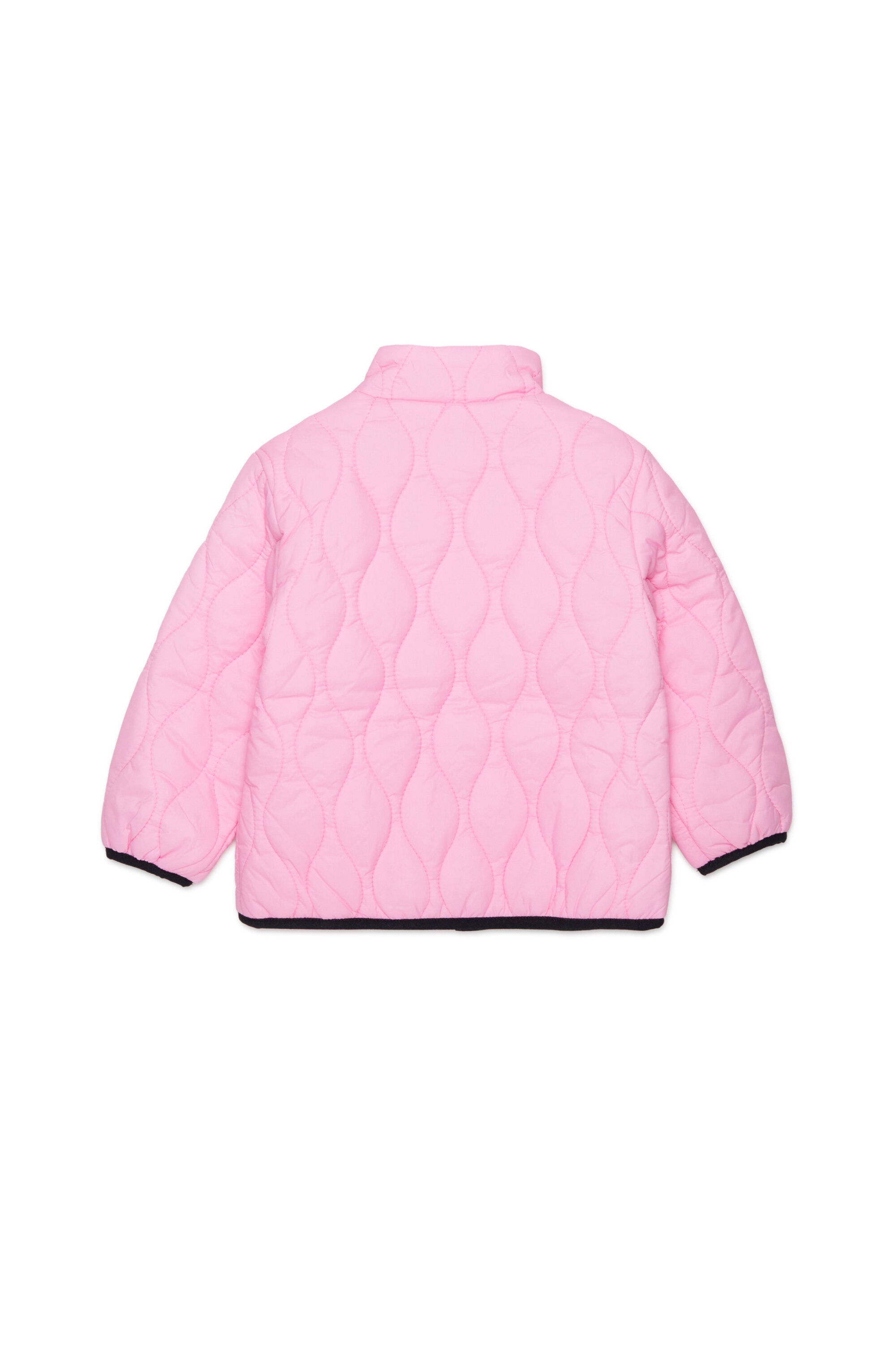 Gefütterte Jacke mit aufgedrucktem Logo