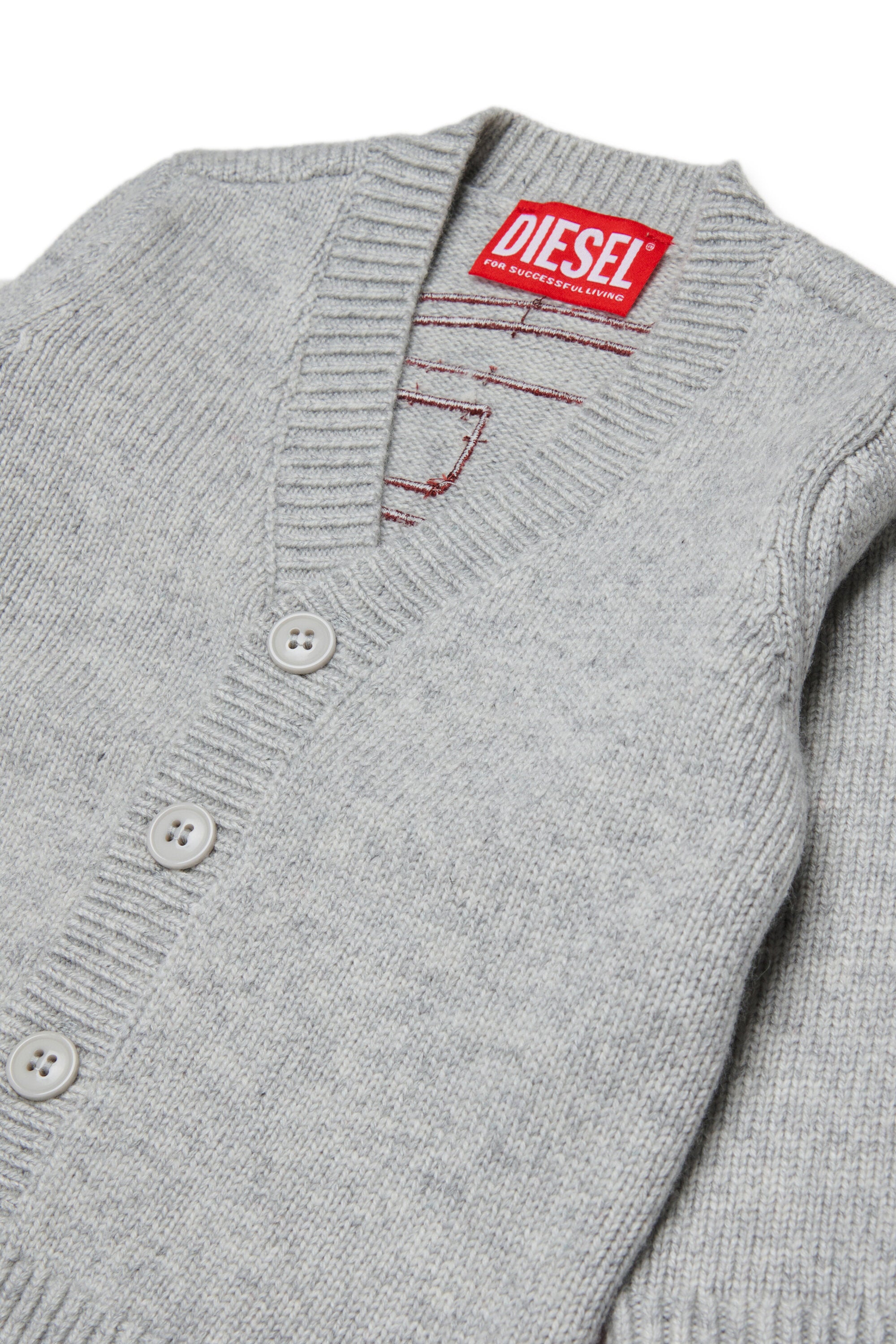 Cardigan mit Logo auf der Rückseite