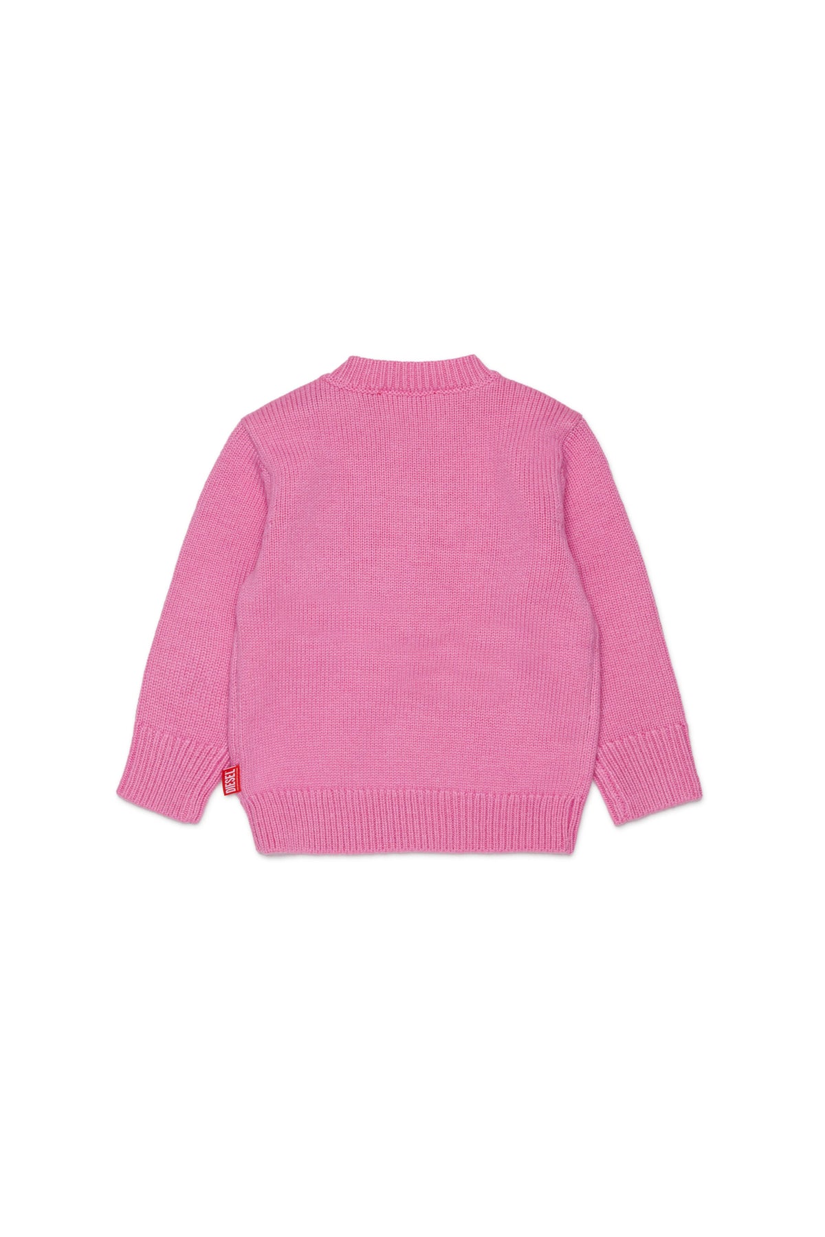 Rundhals-Pullover mit Logo