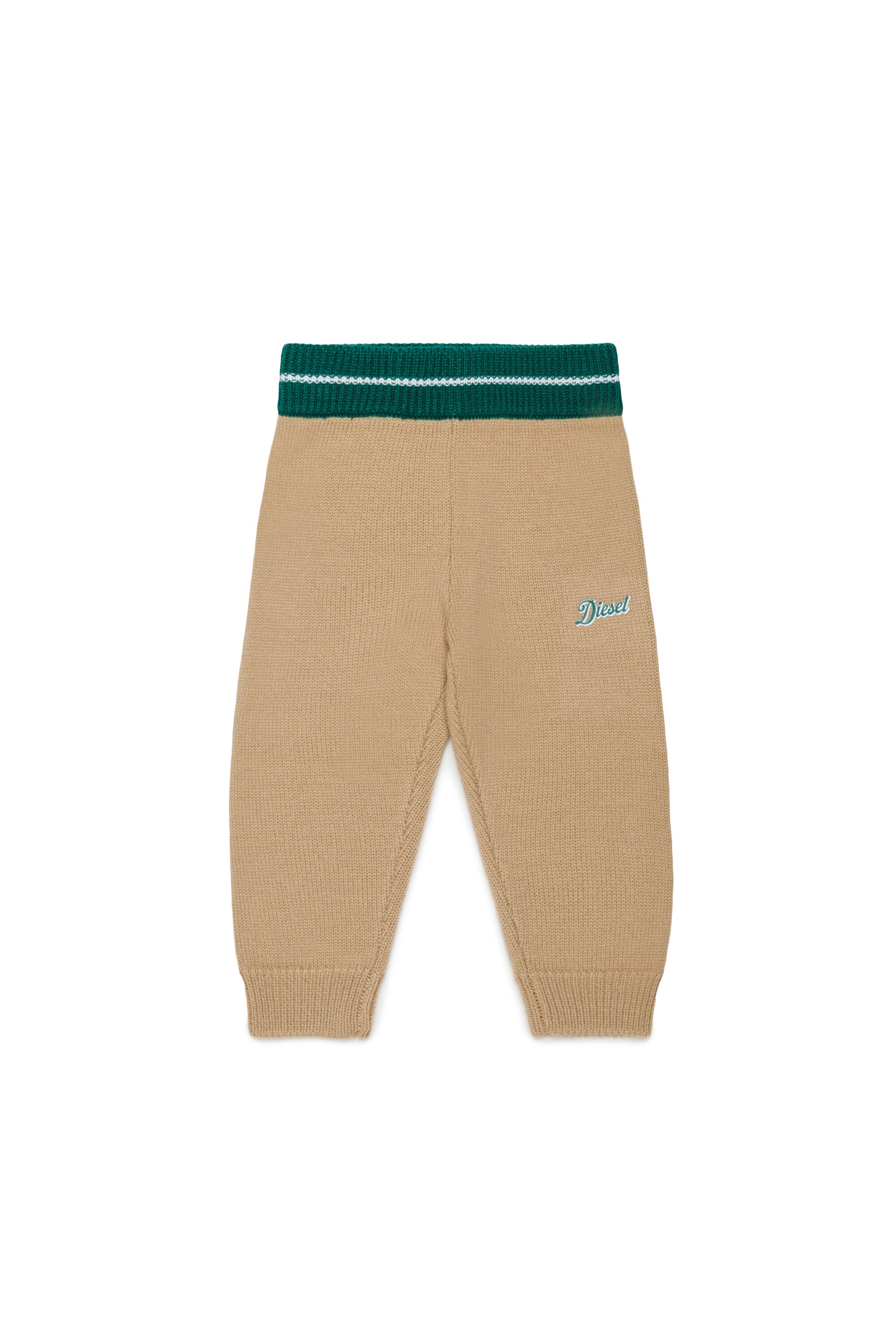 Strickhose mit Logo