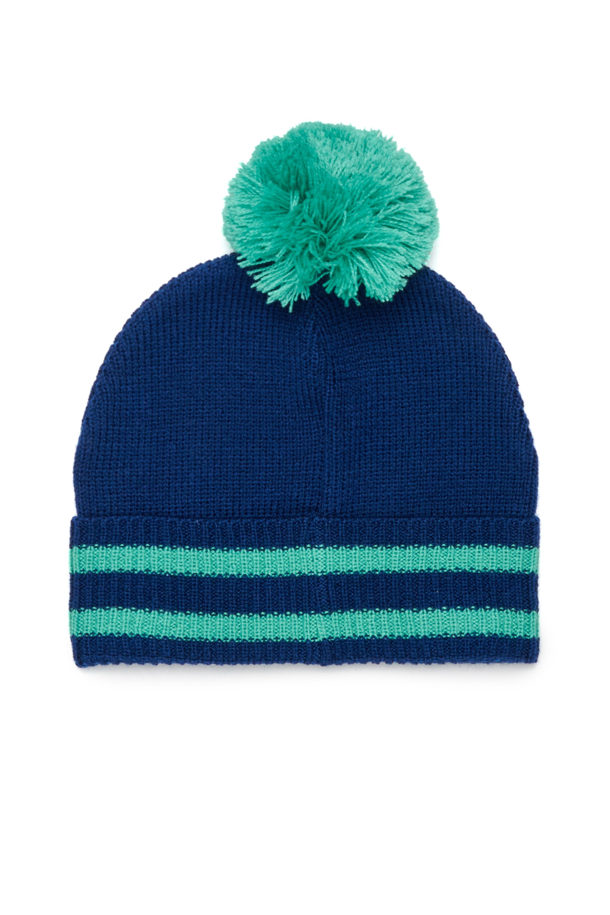 Bonnet à pompon avec logo