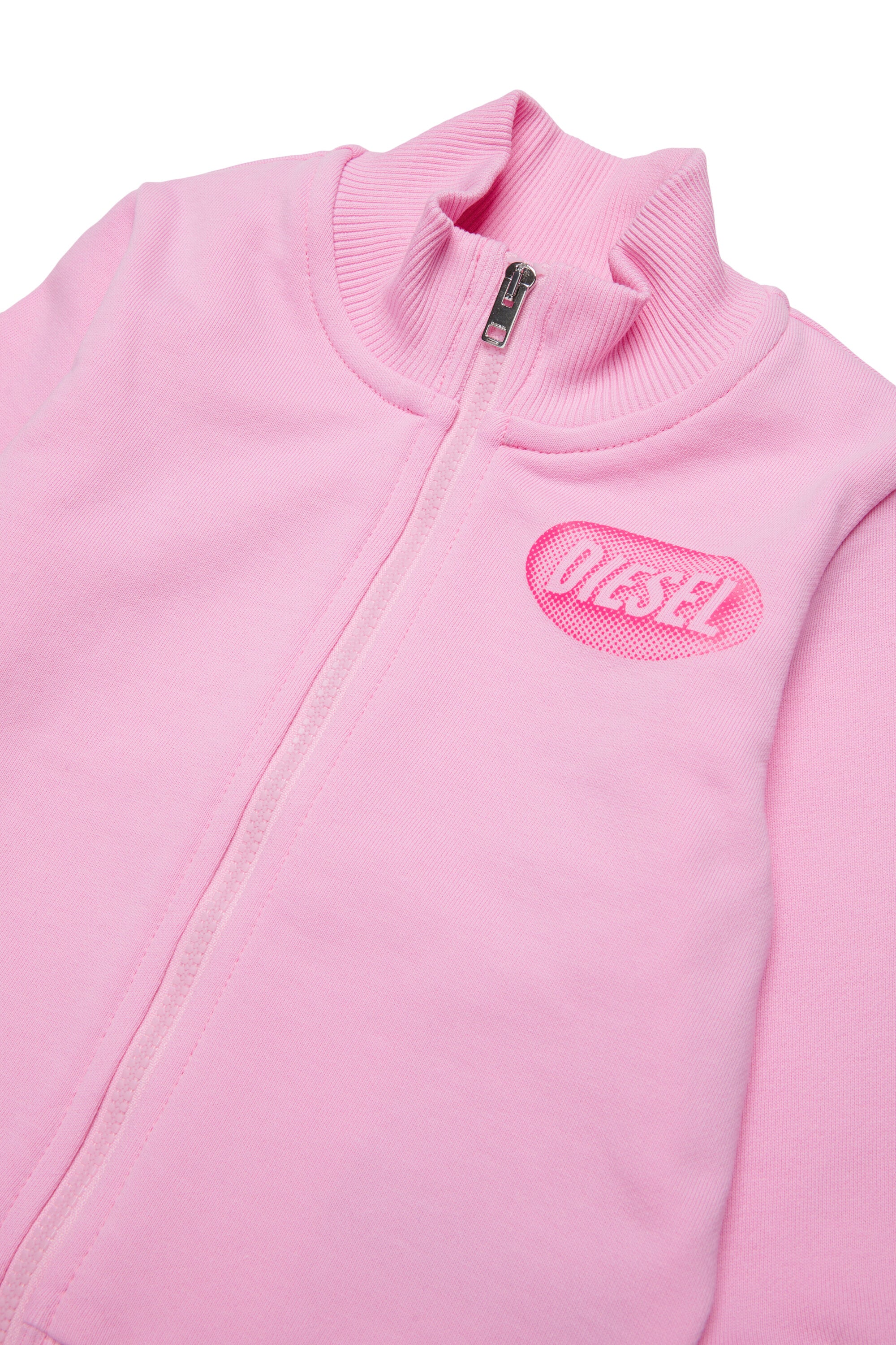 Sweat zippé avec logo