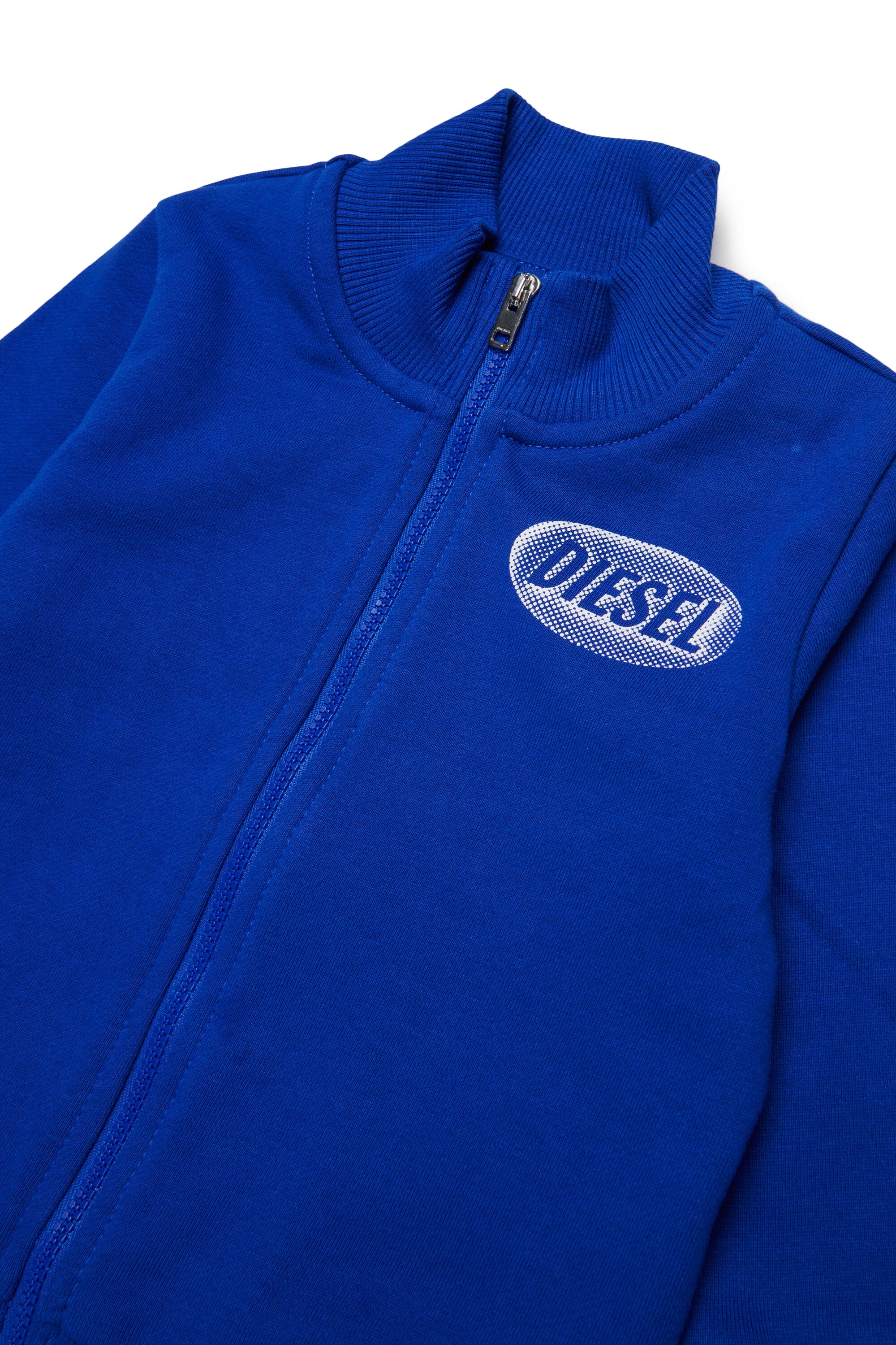 Sweat zippé avec logo