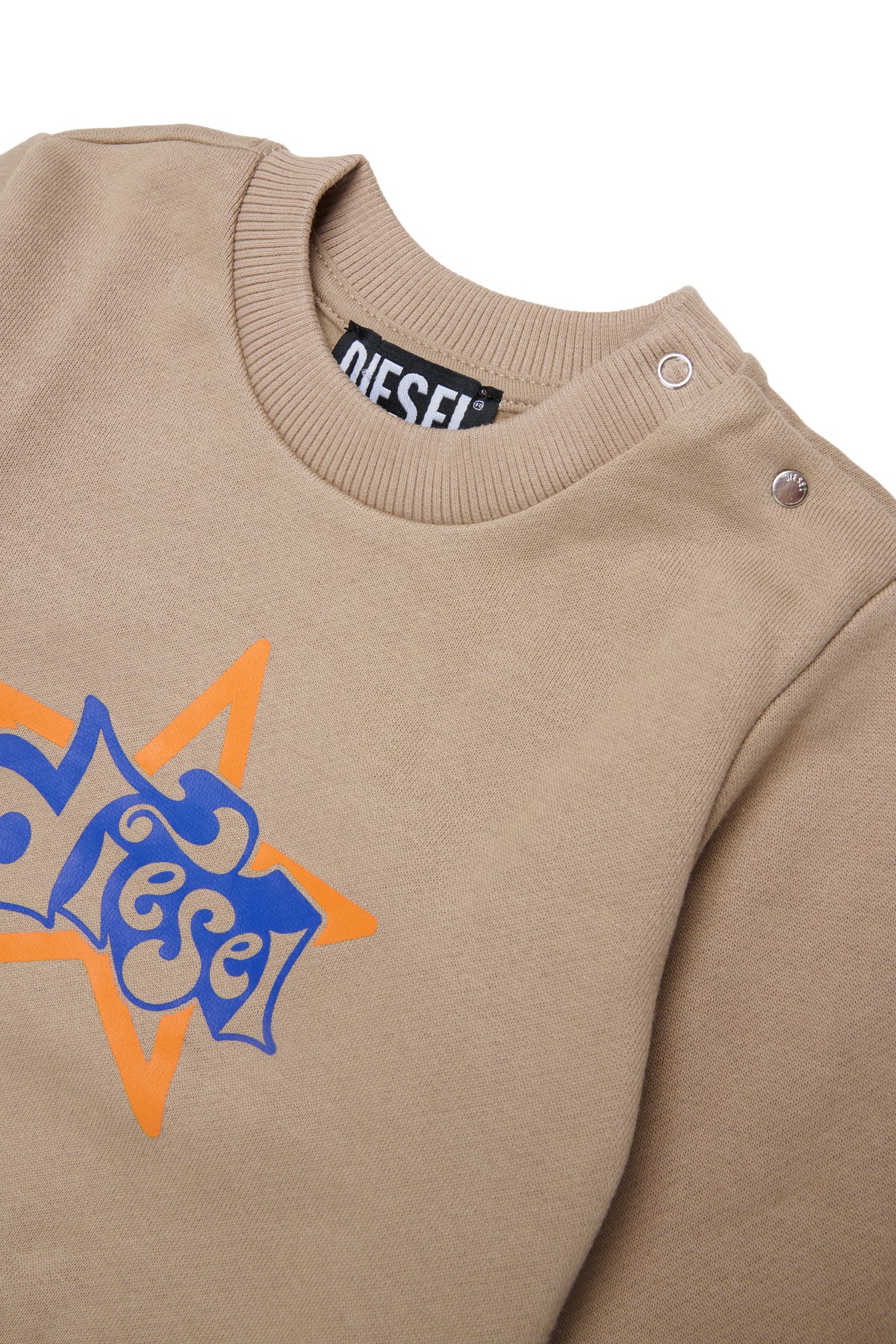 Crew-neck sweatshirt with logo