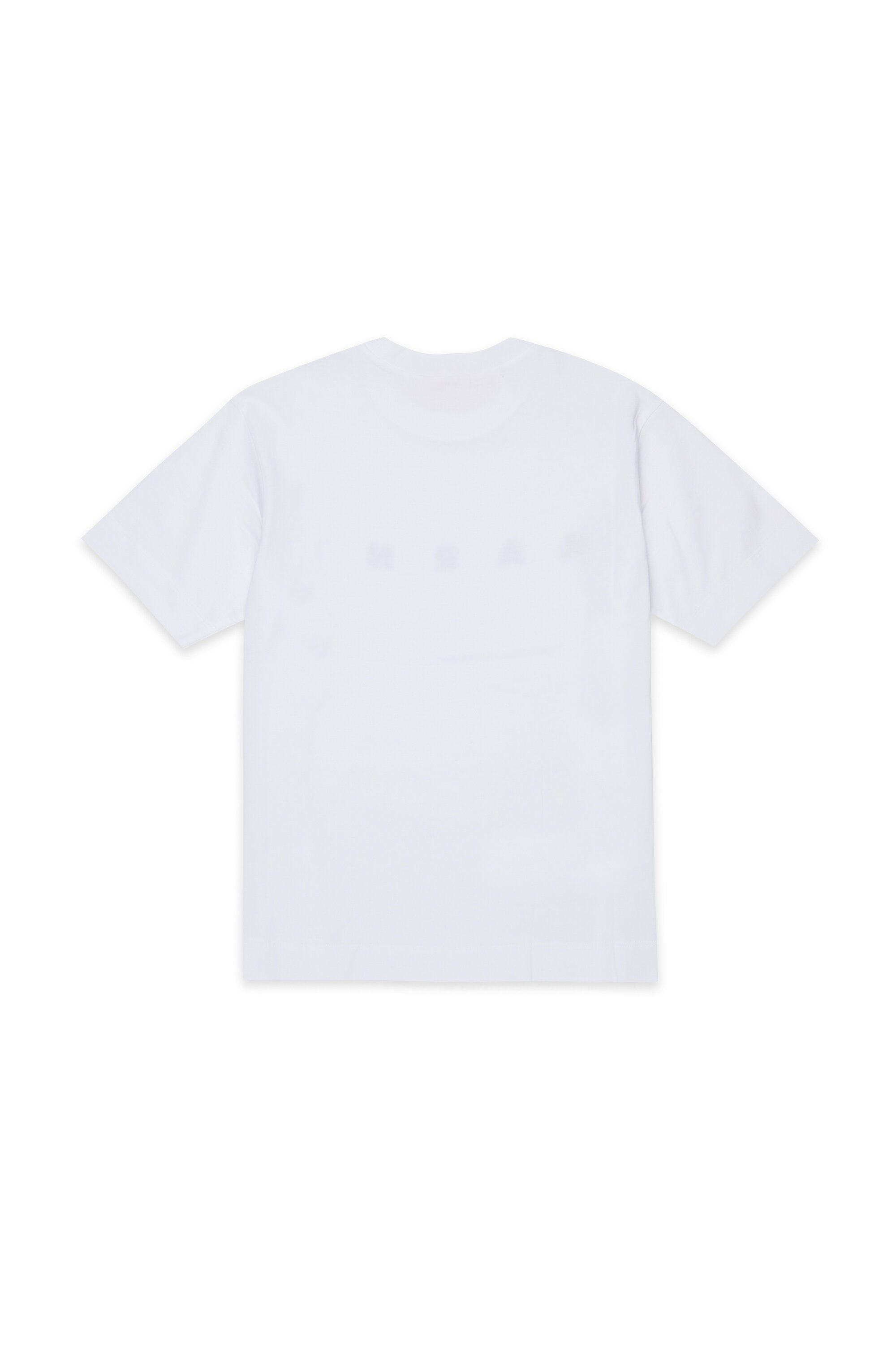 T-shirt in jersey con logo