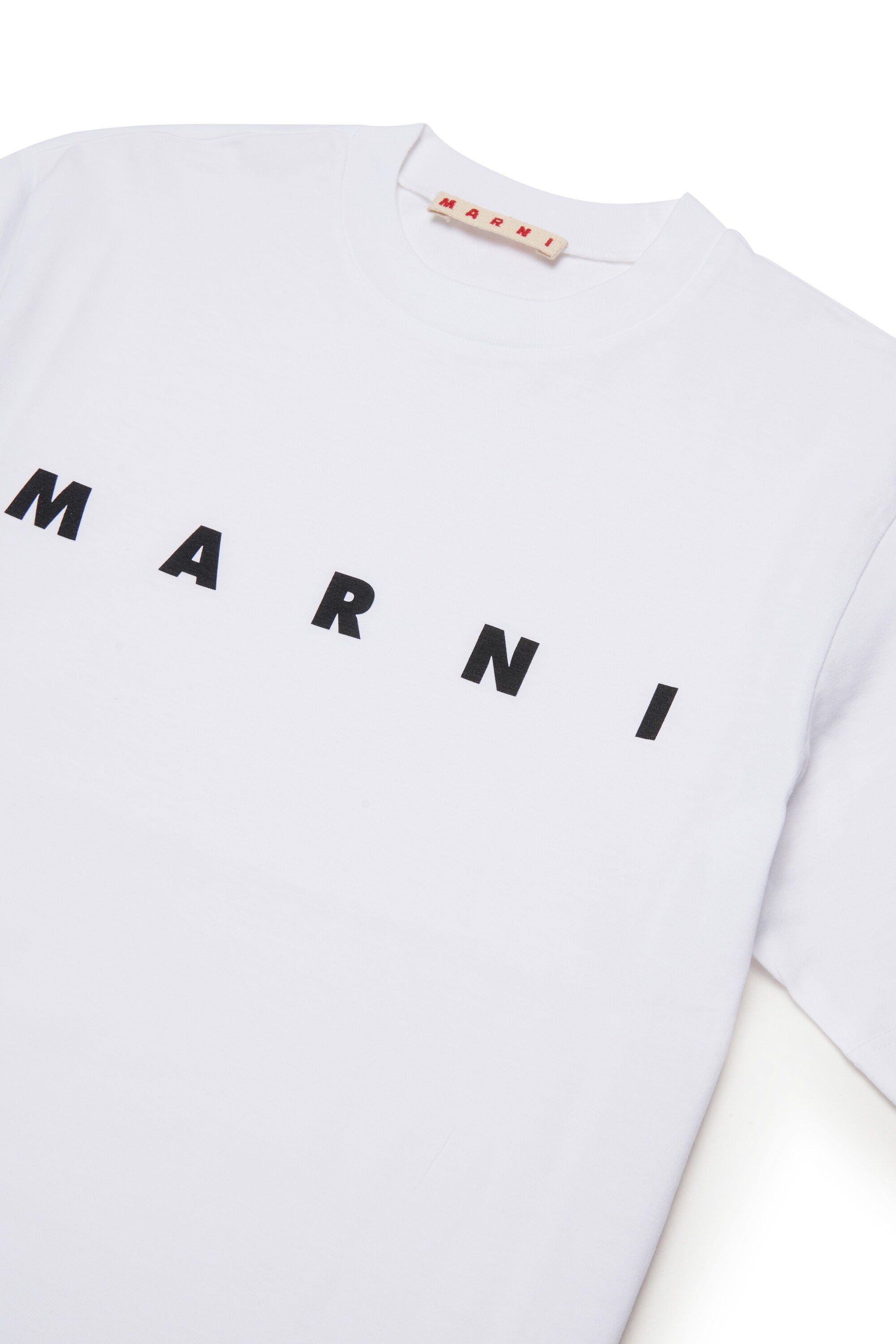 T-shirt in jersey con logo