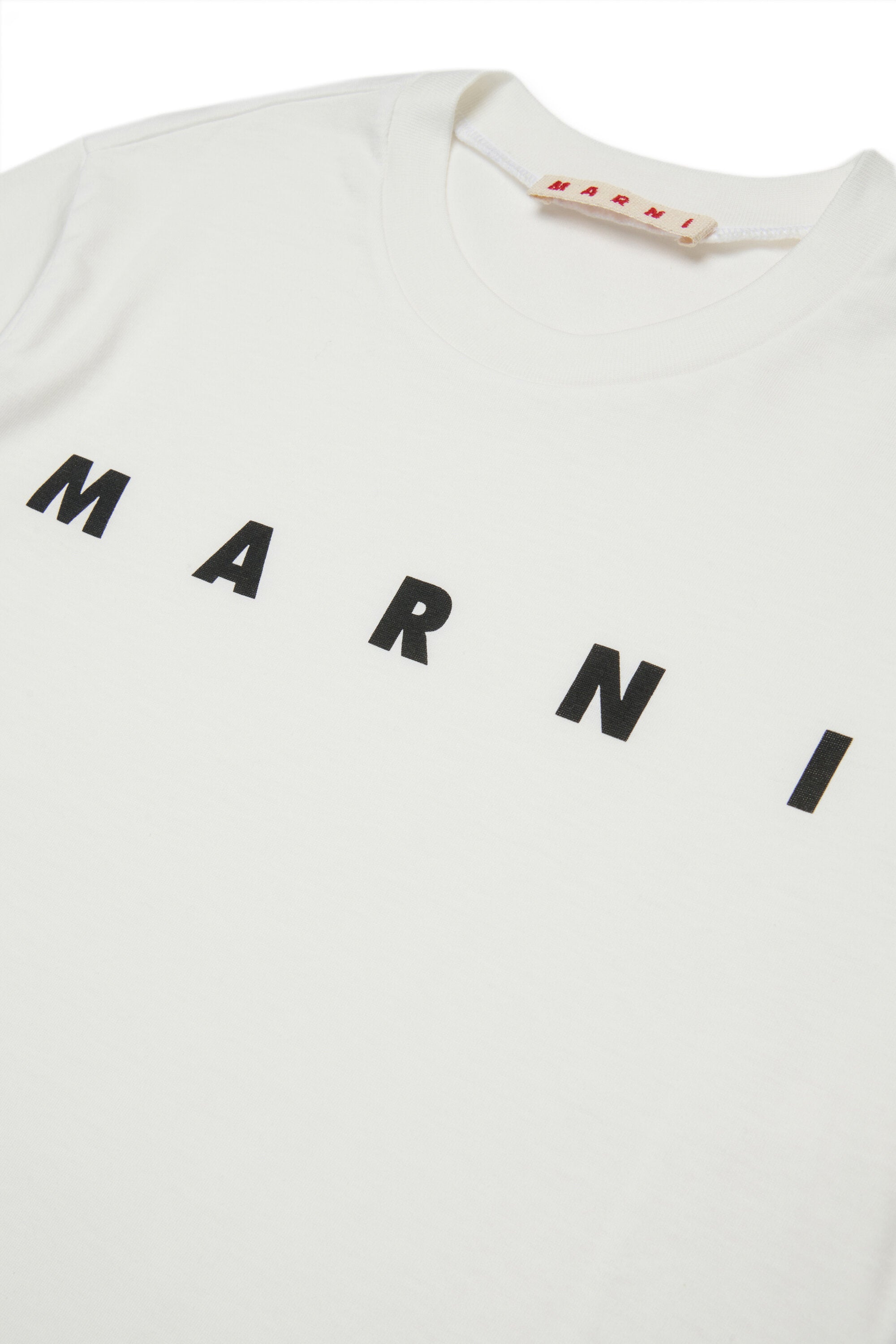 T-shirt in jersey con logo