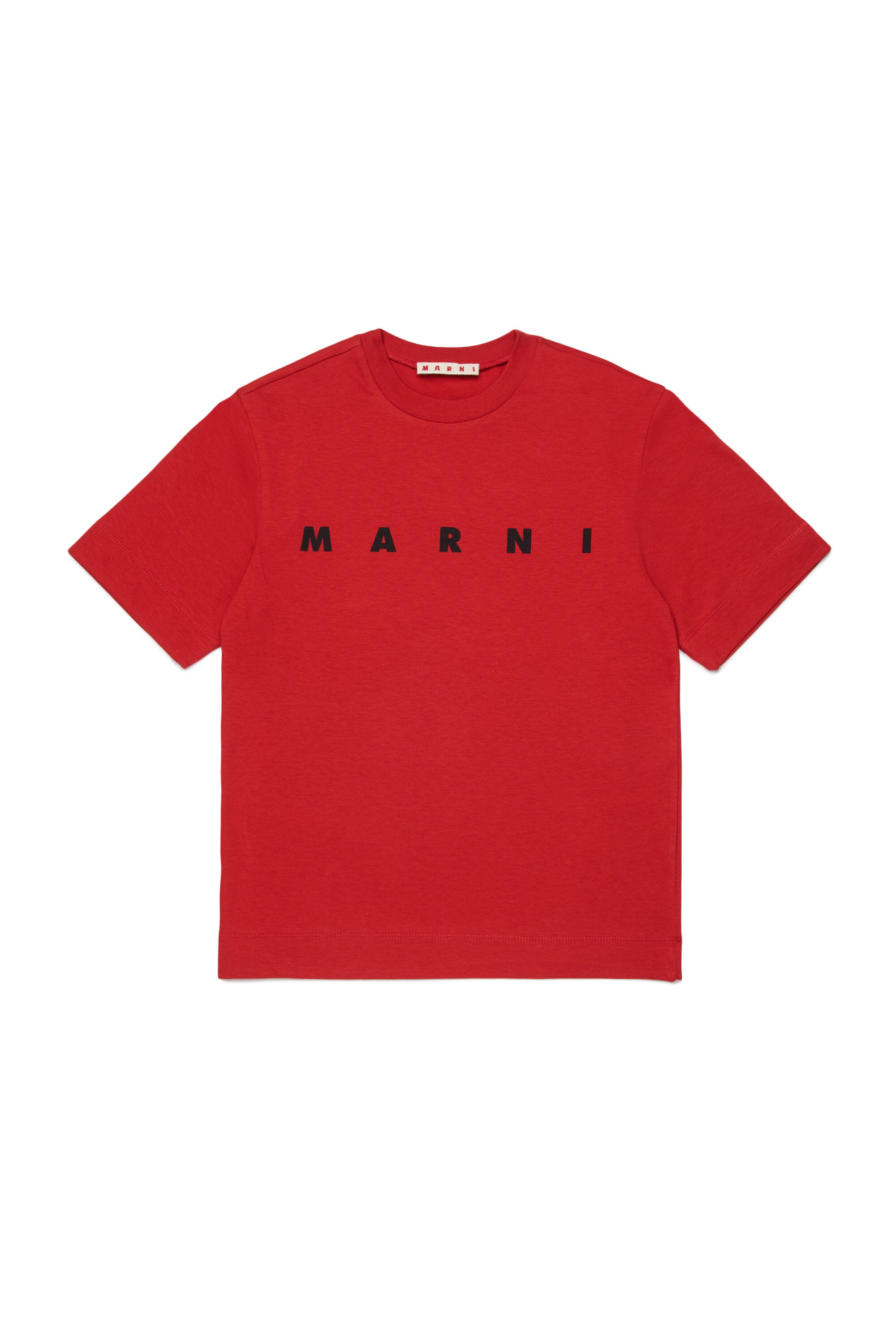 T-Shirt aus Trikot mit Logo