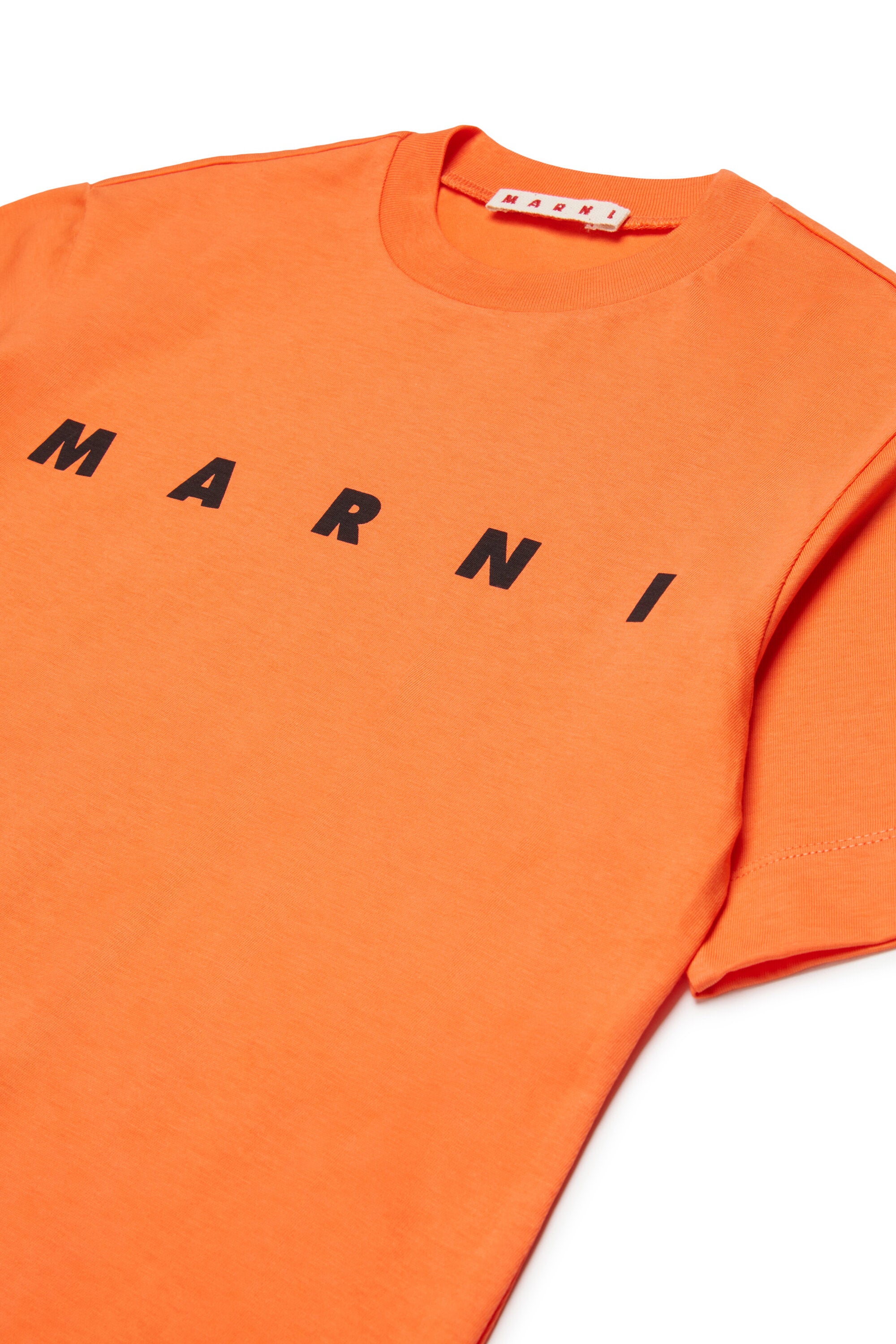 T-Shirt aus Trikot mit Logo